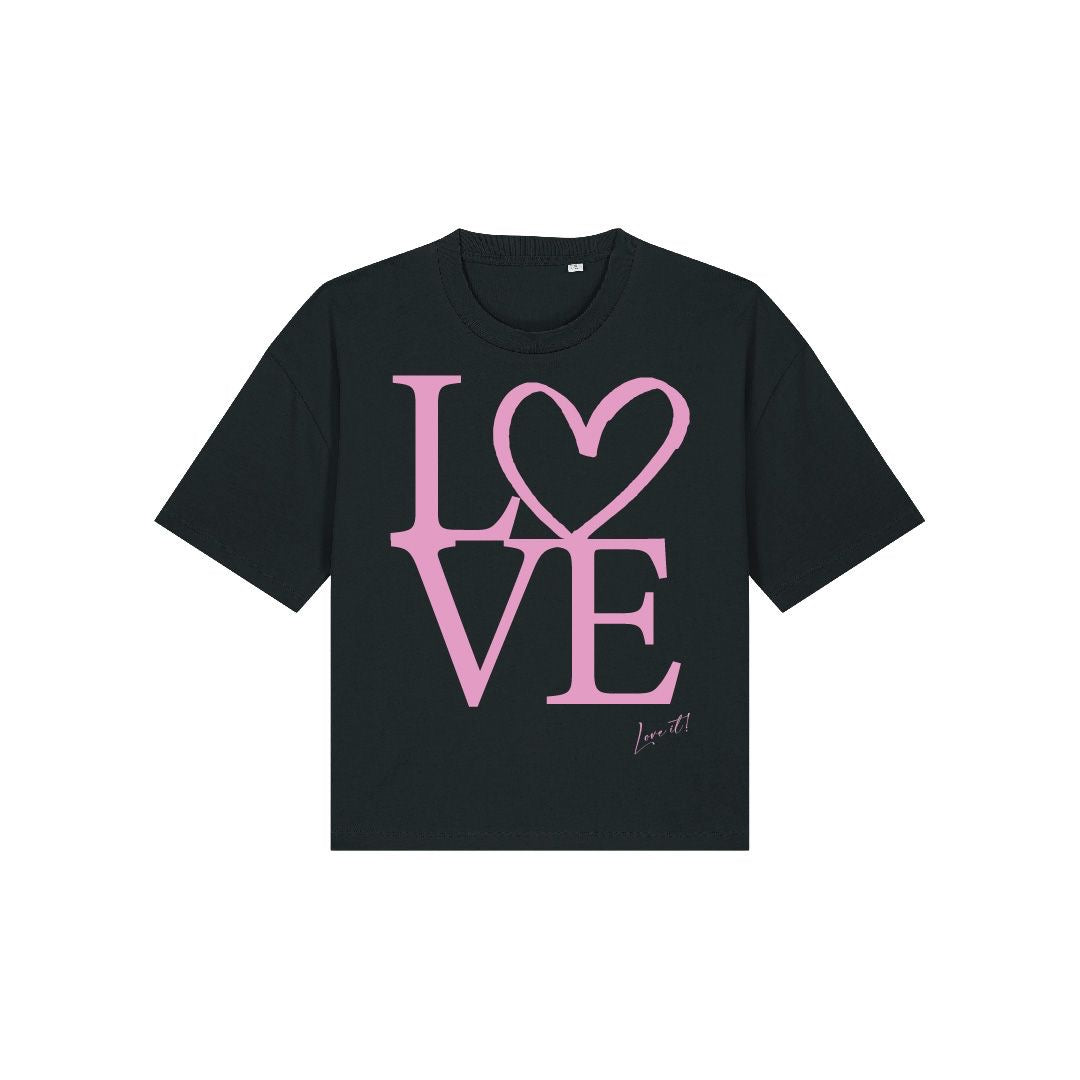 Say it with Love … Box Fit Tee (Customize 2-3 Days)
