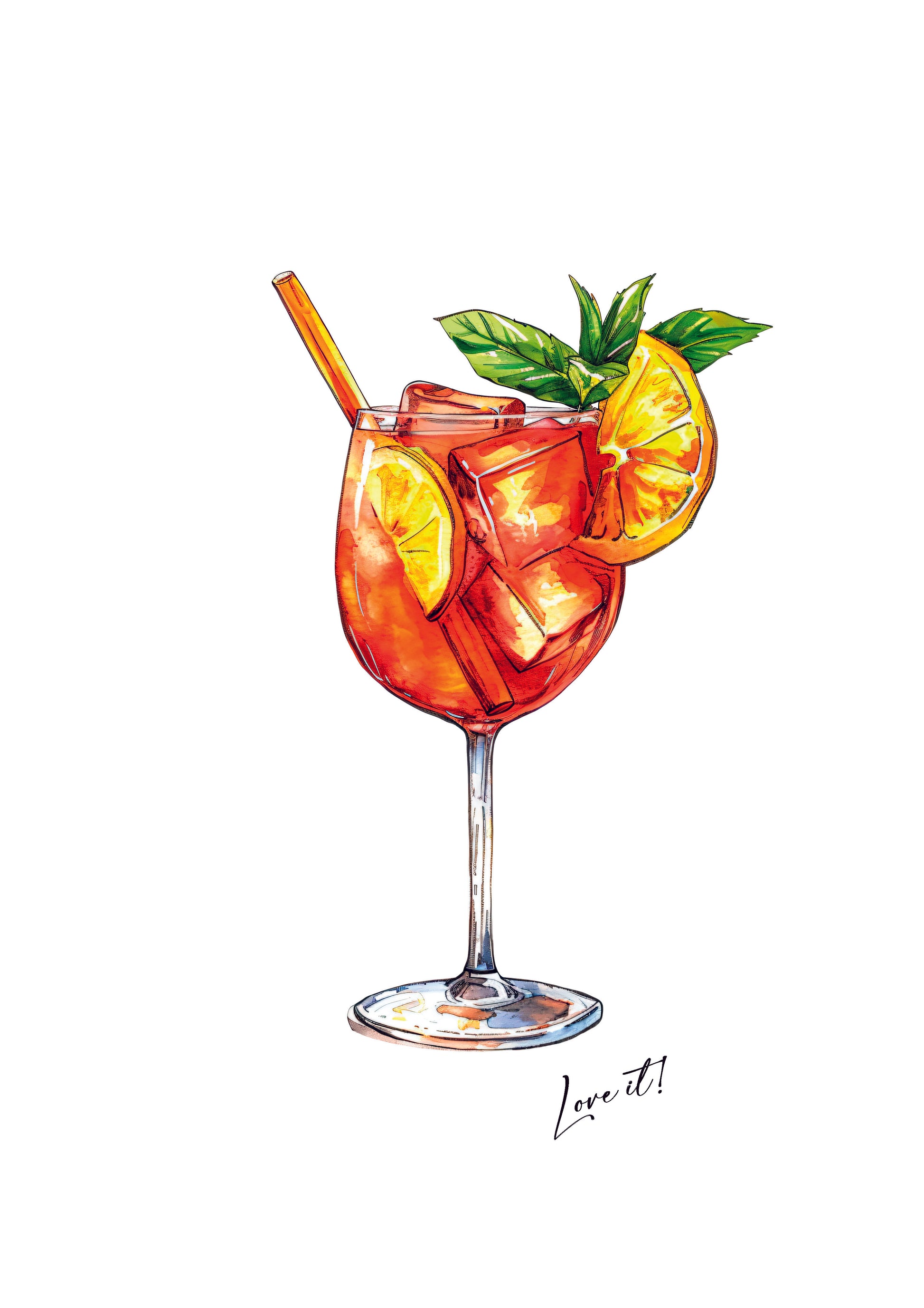 Love it! - The Brand Summer Cocktail BOXY tee (Customise - please allow 2-3 days)