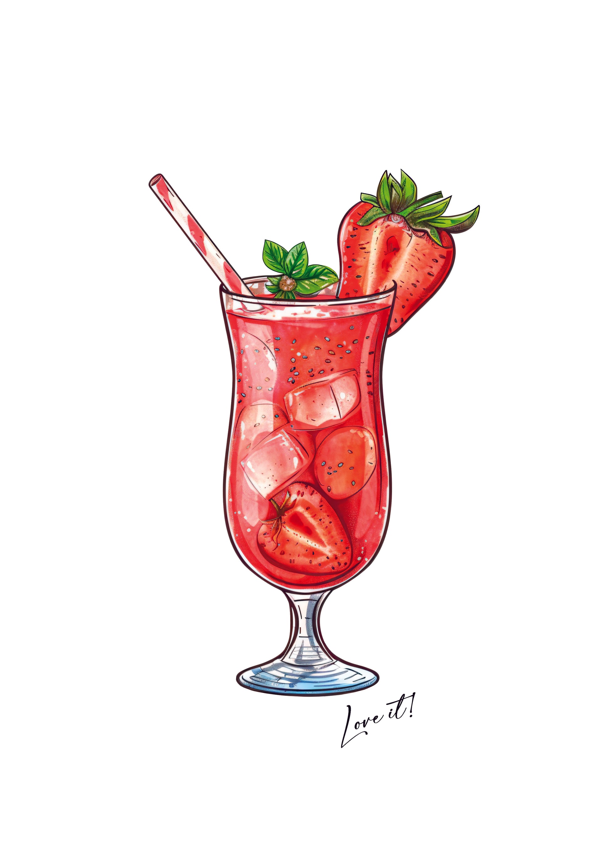 Love it! - The Brand Summer Cocktail BOXY tee (Customise - please allow 2-3 days)