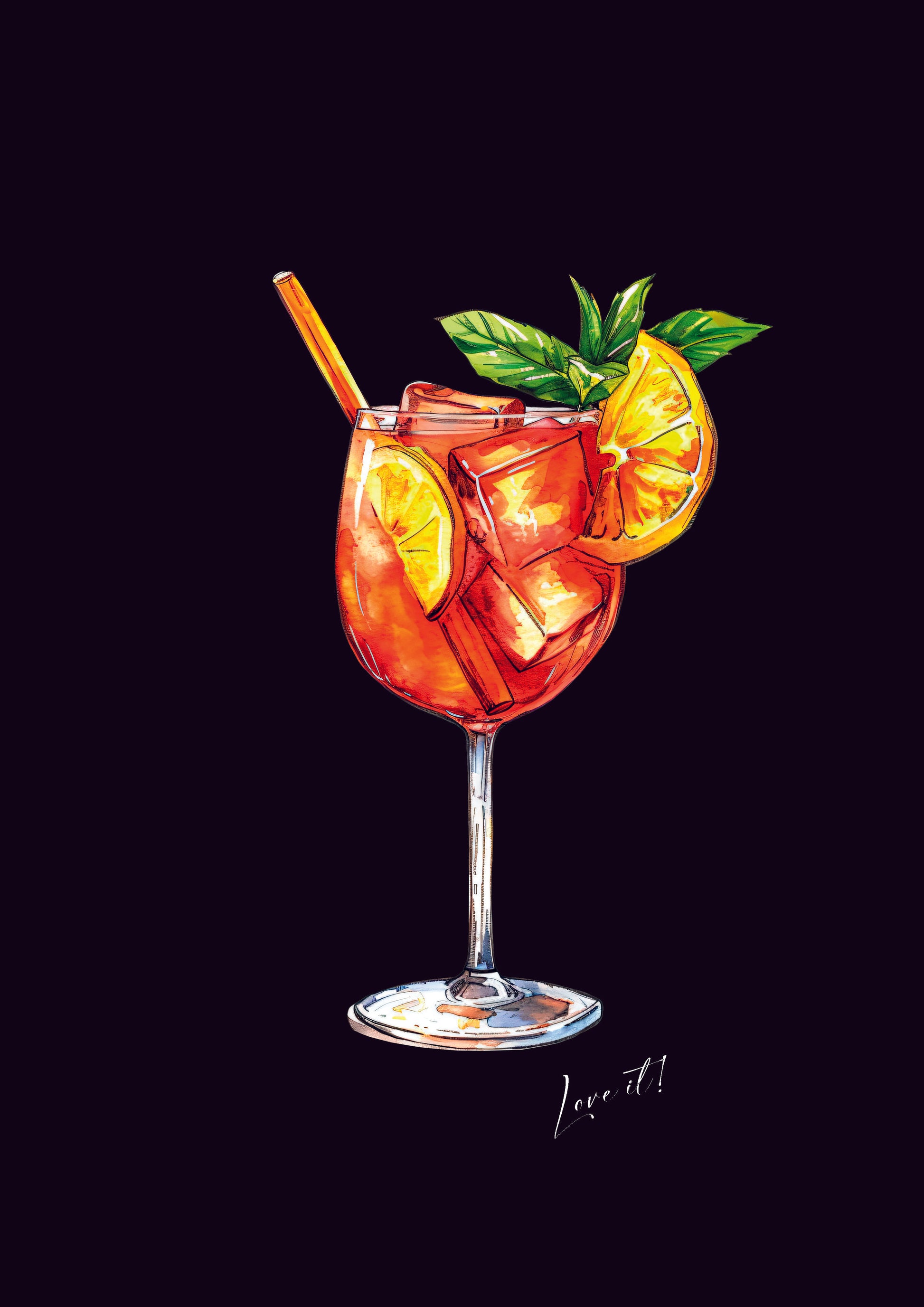 Love it! - The Brand Summer Cocktail BOXY tee (Customise - please allow 2-3 days)