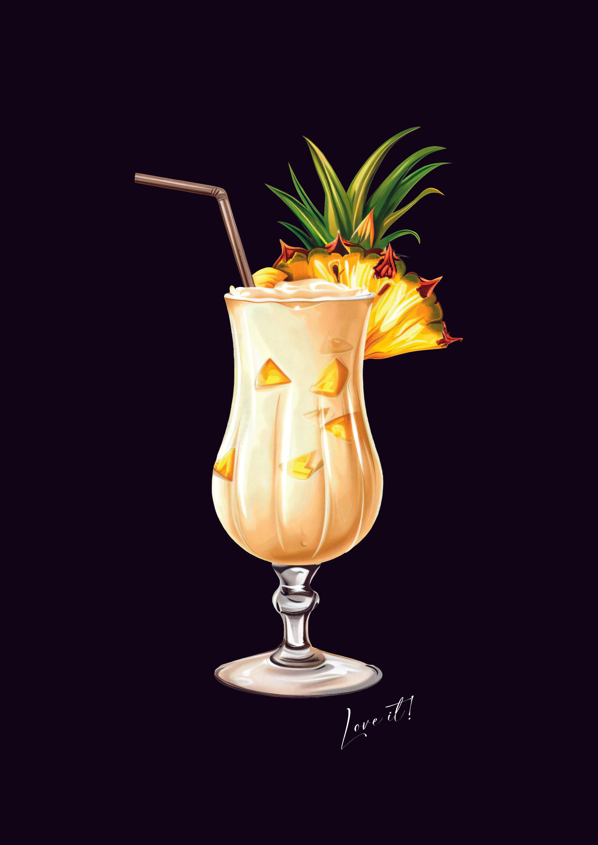 Love it! - The Brand Summer Cocktail BOXY tee (Customise - please allow 2-3 days)