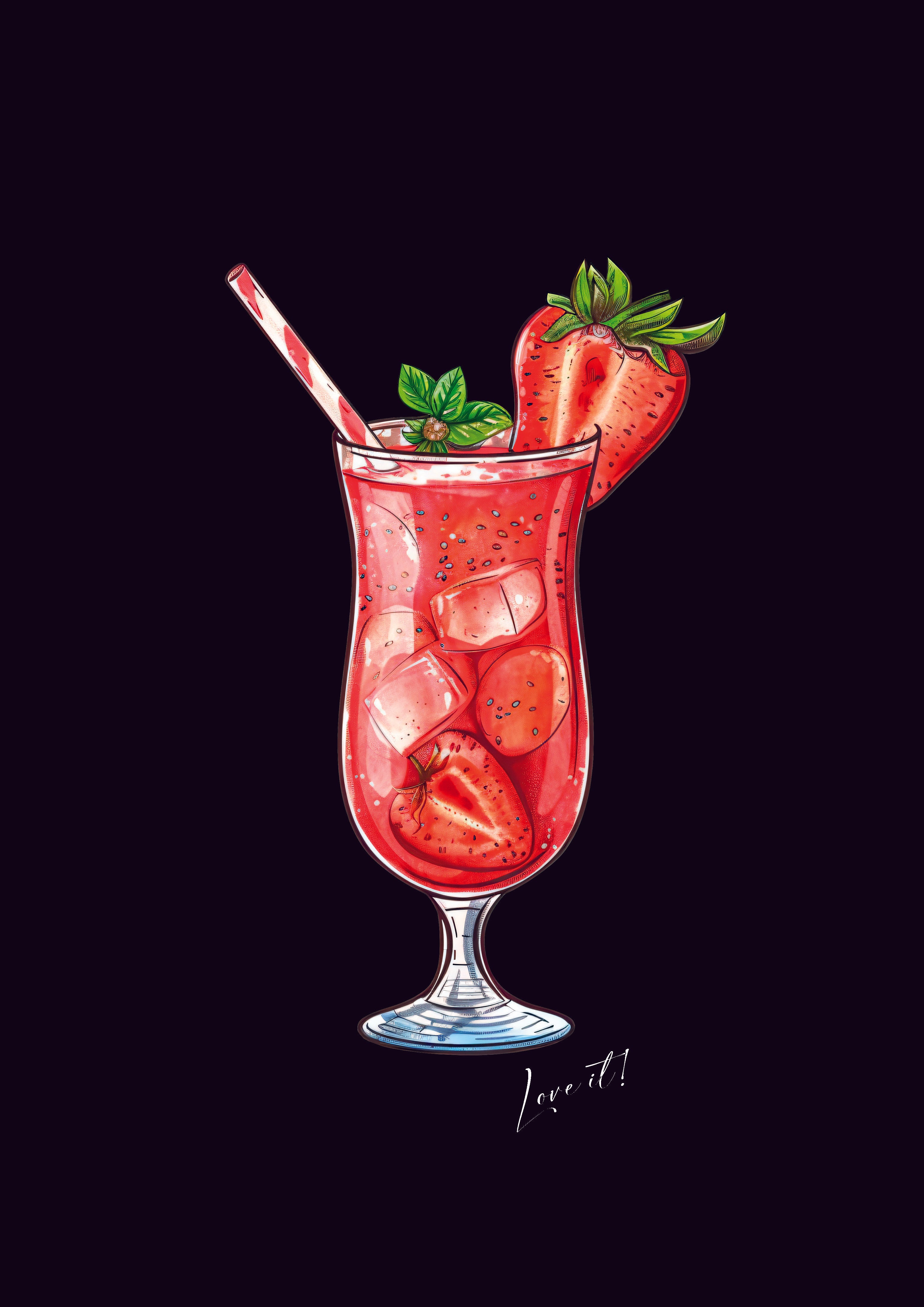 Love it! - The Brand Summer Cocktail BOXY tee (Customise - please allow 2-3 days)