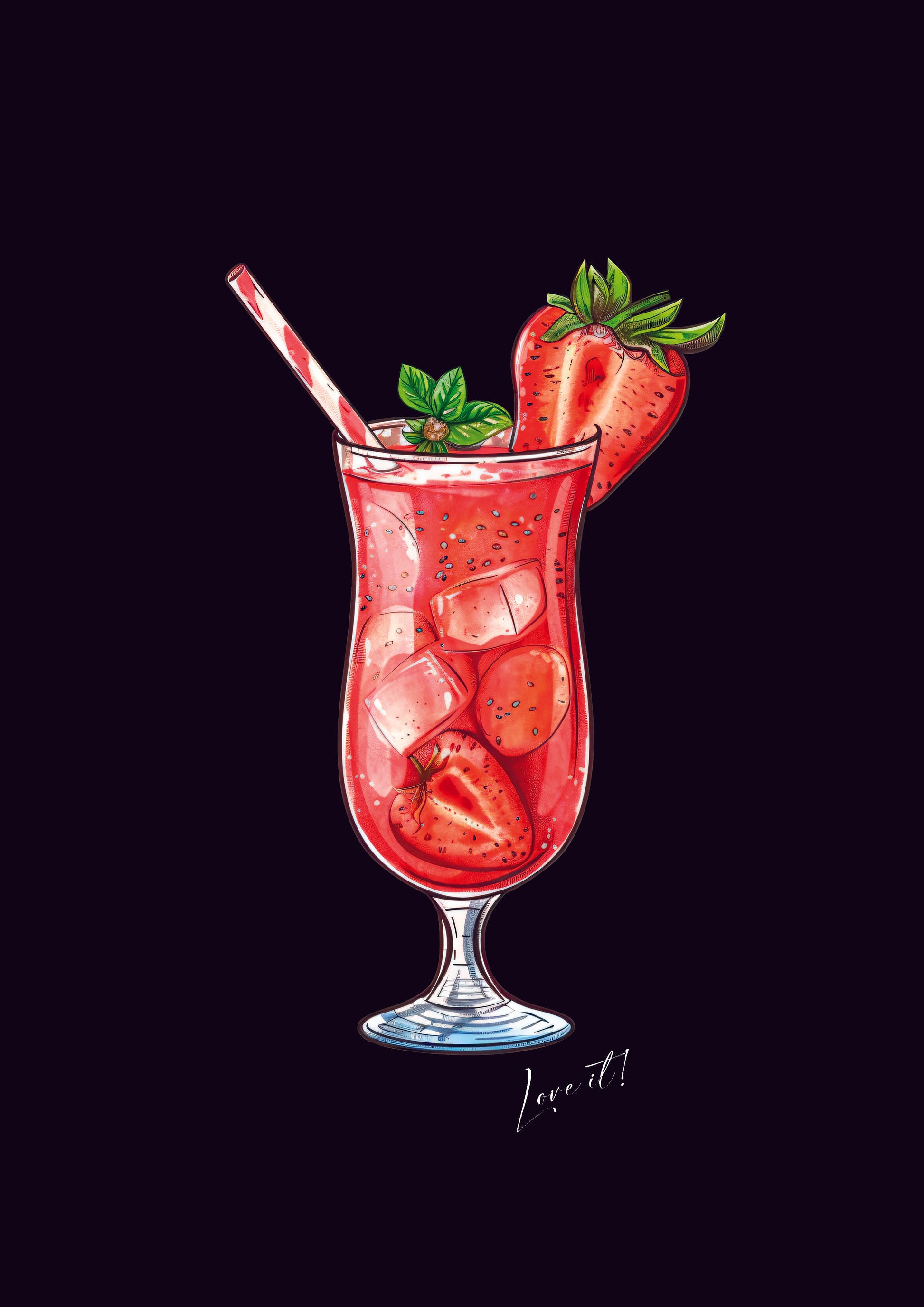 Love it! - The Brand Summer Cocktail BOXY tee (Customise - please allow 2-3 days)