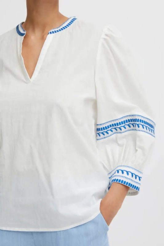 Embroider Sleeve Top By B.Young