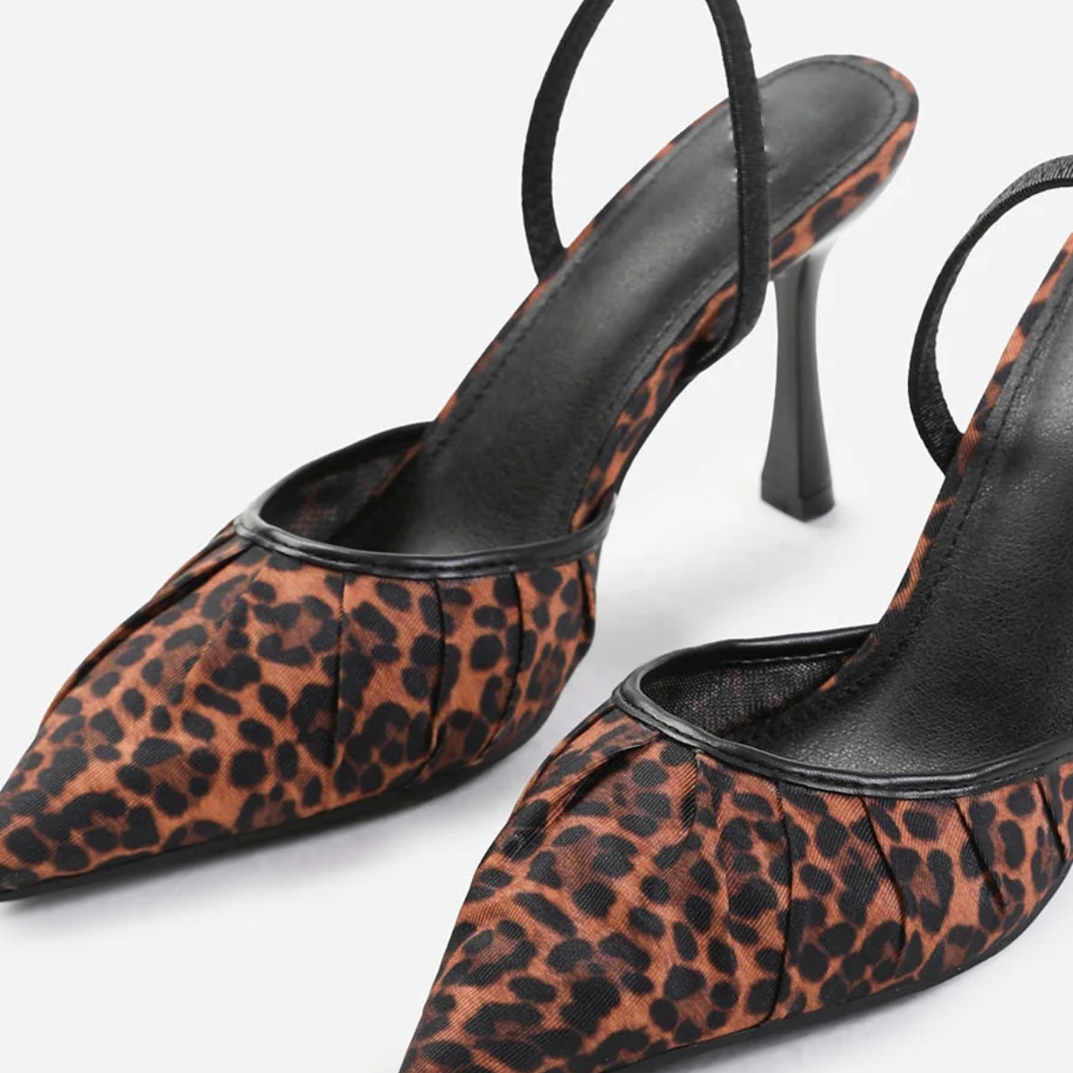 “Layla” Leopard Heels