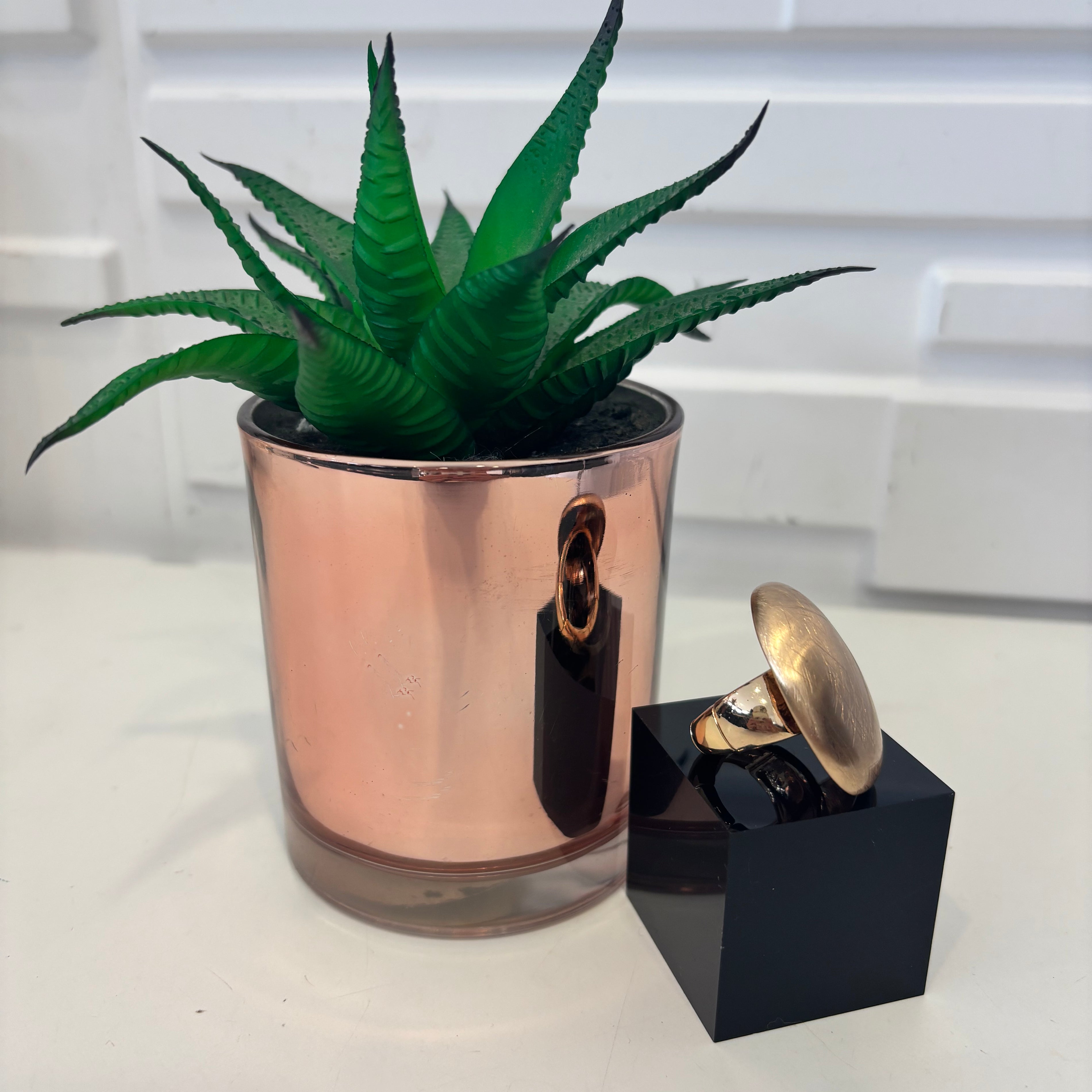 “Poppy” Statement Ring/ Scarf Ring