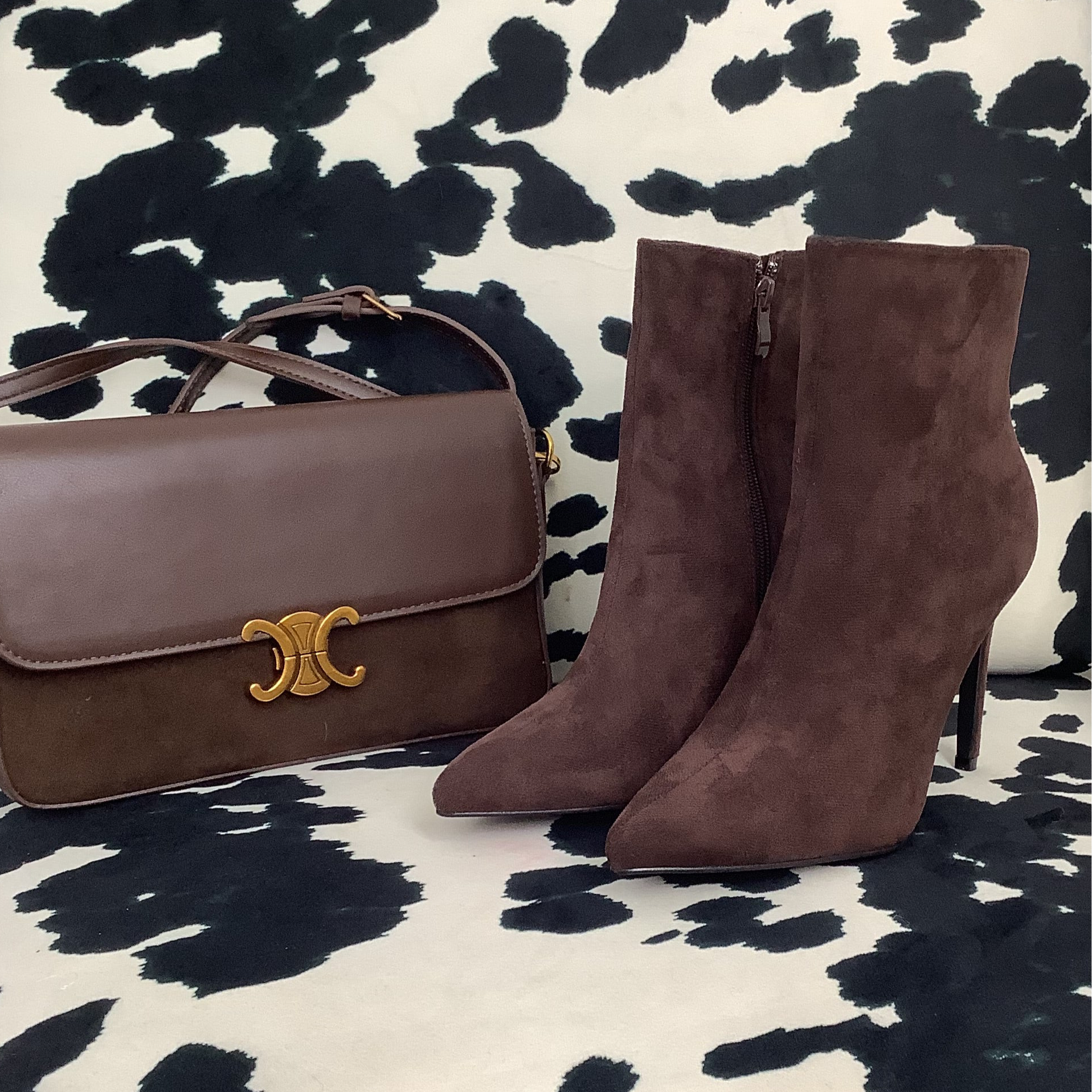 “Saskia” Chocolate Boot