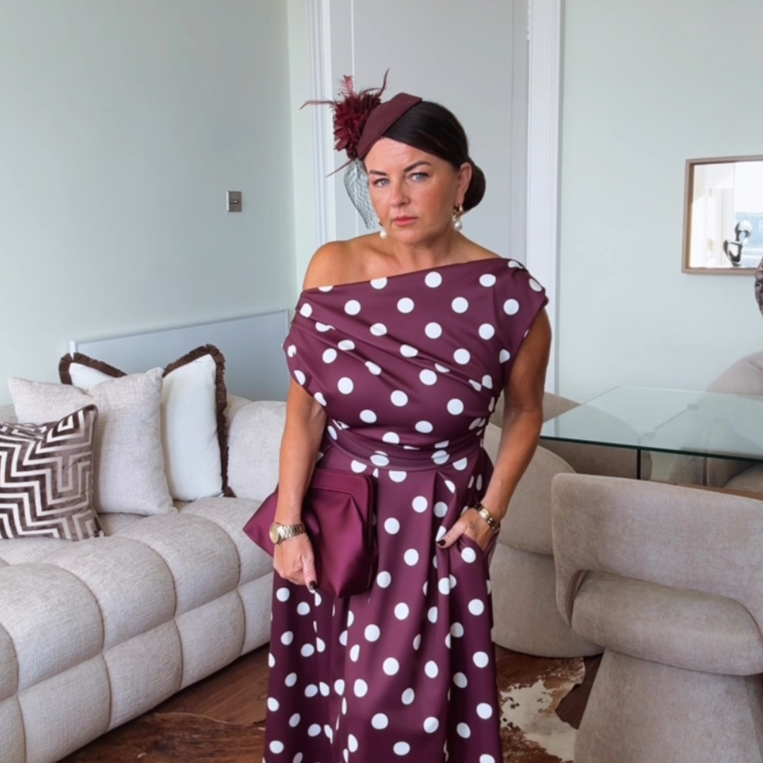 “Mandy” Polka Dot Dress