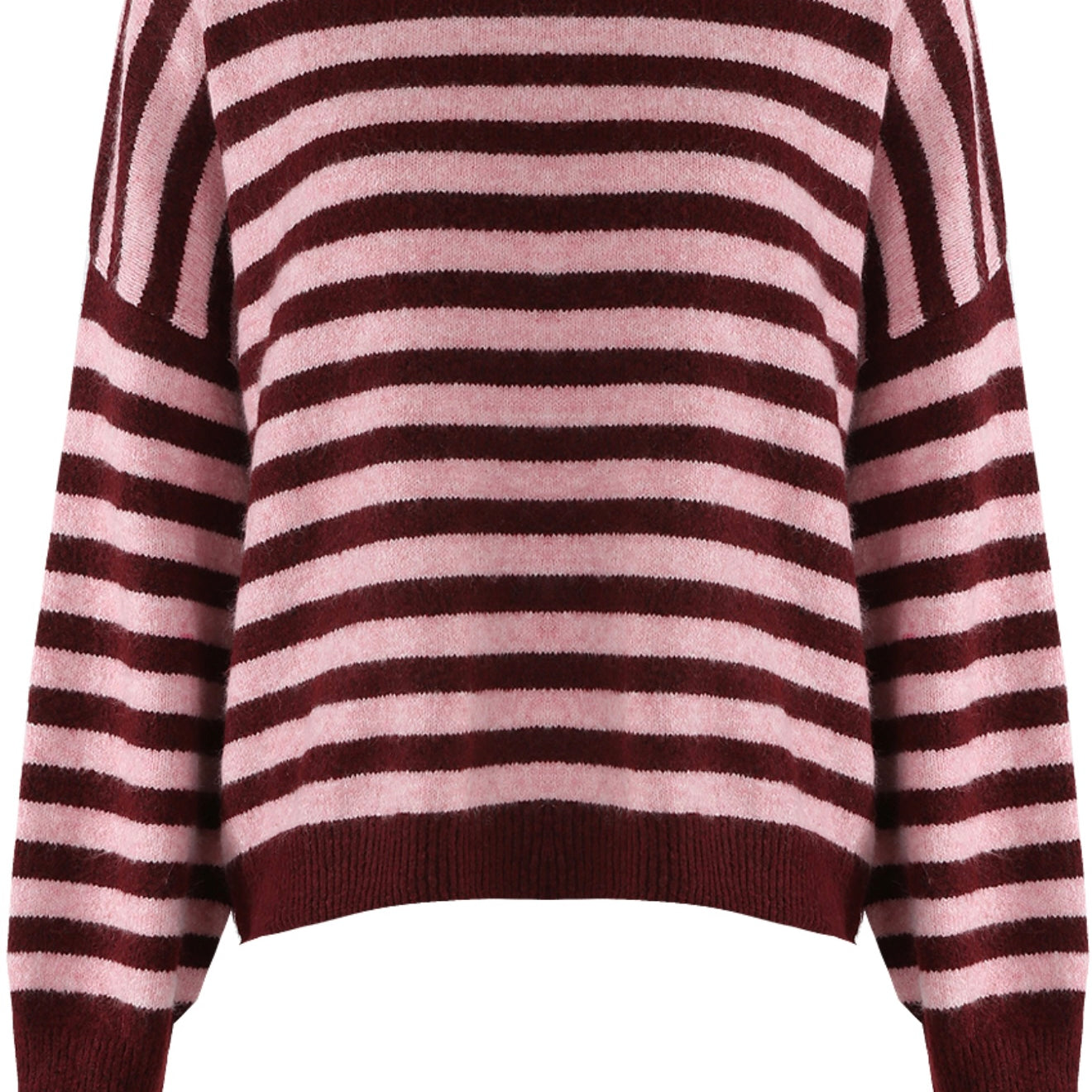 “Delia” Stripped Knit