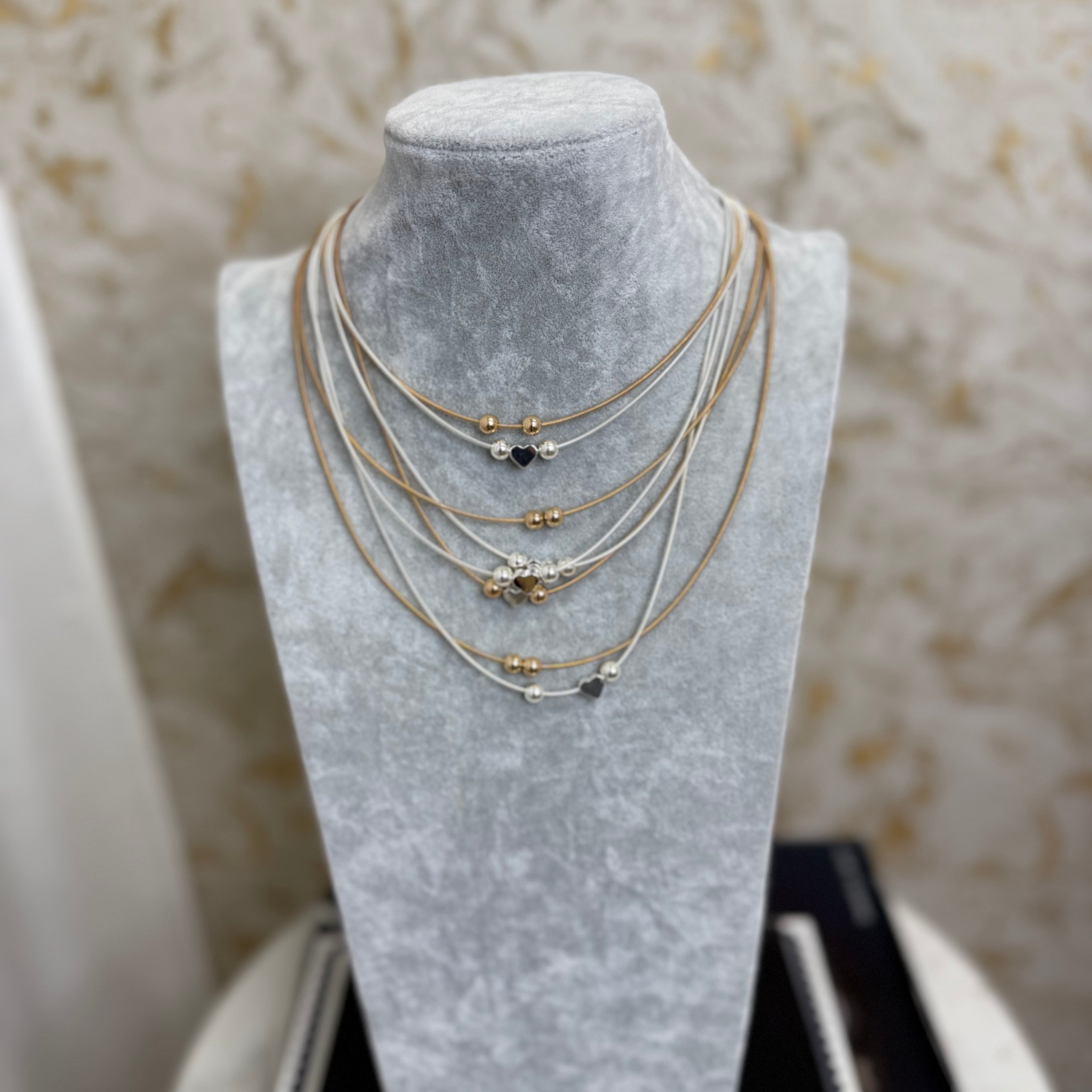 Heart Strand Statement Chain