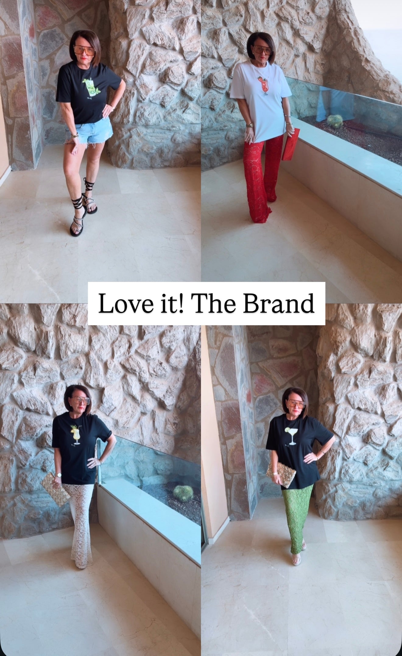 Love it! - The Brand Summer Cocktail LONG tee (Customise - please allow 2-3 days)