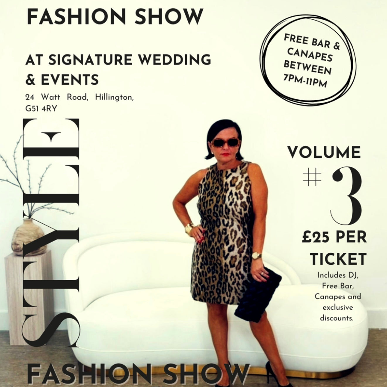 FASHION SHOW TICKETS 📸 - Fri, 7th Nov