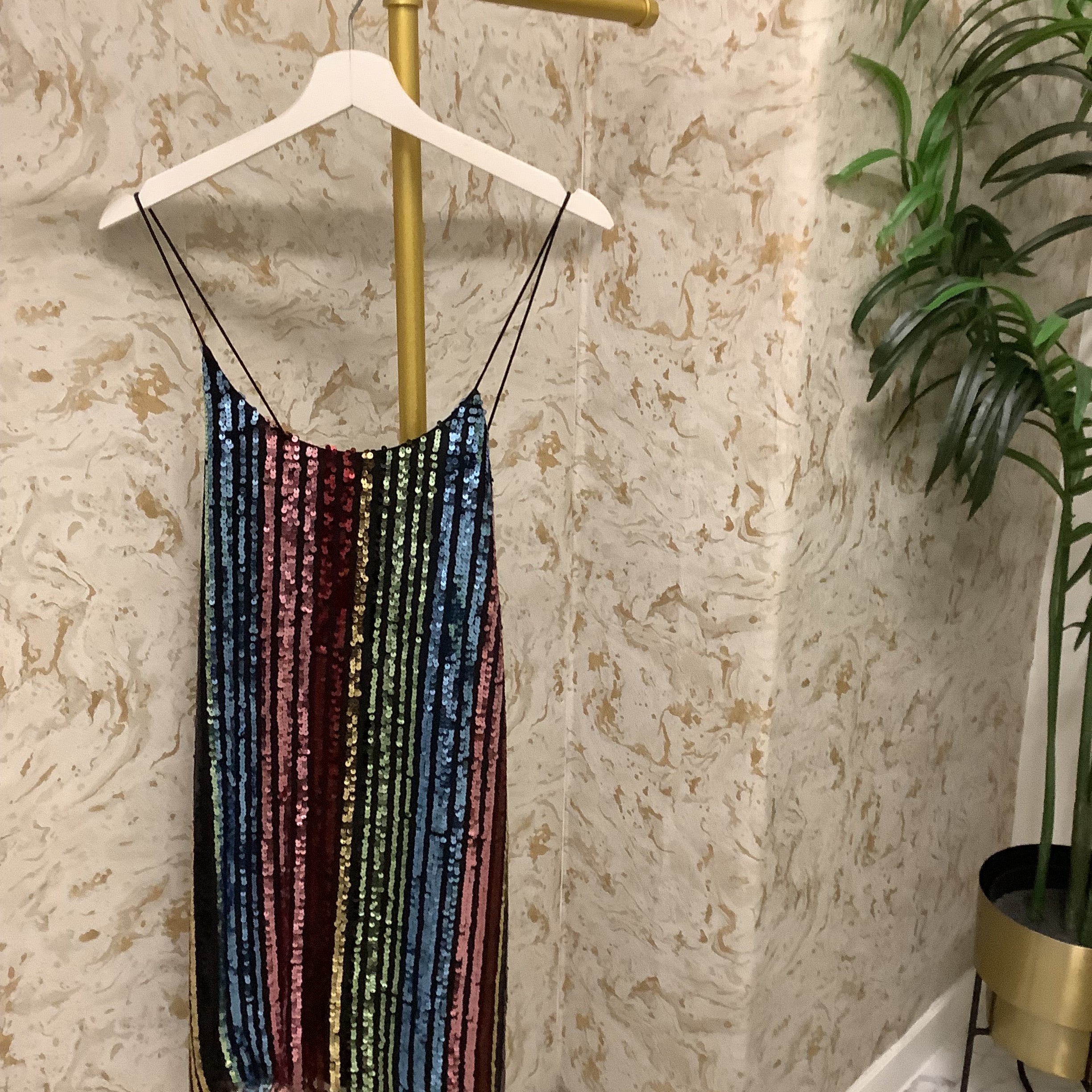 Multi Sequin Dress