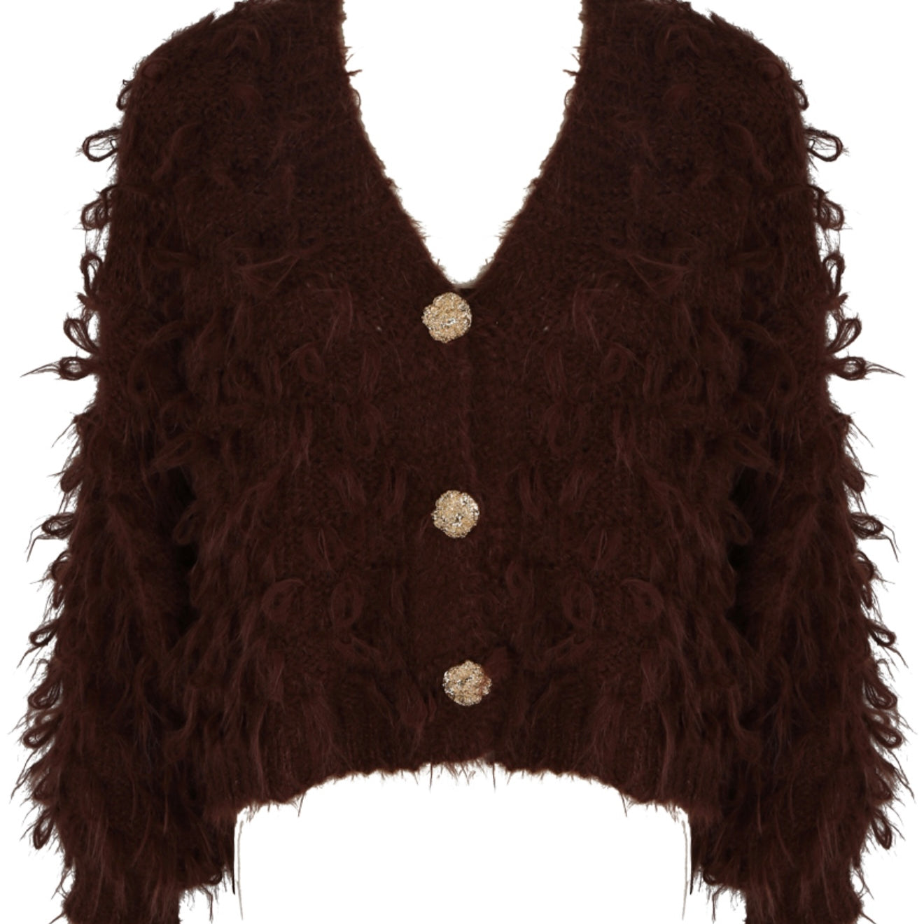 “Lola” Chunky Loop Knit Cardi