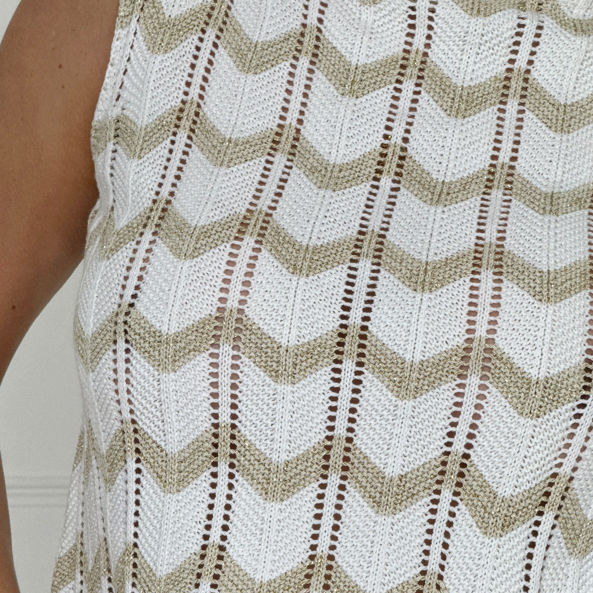 “Jackie”Crochet Design Top