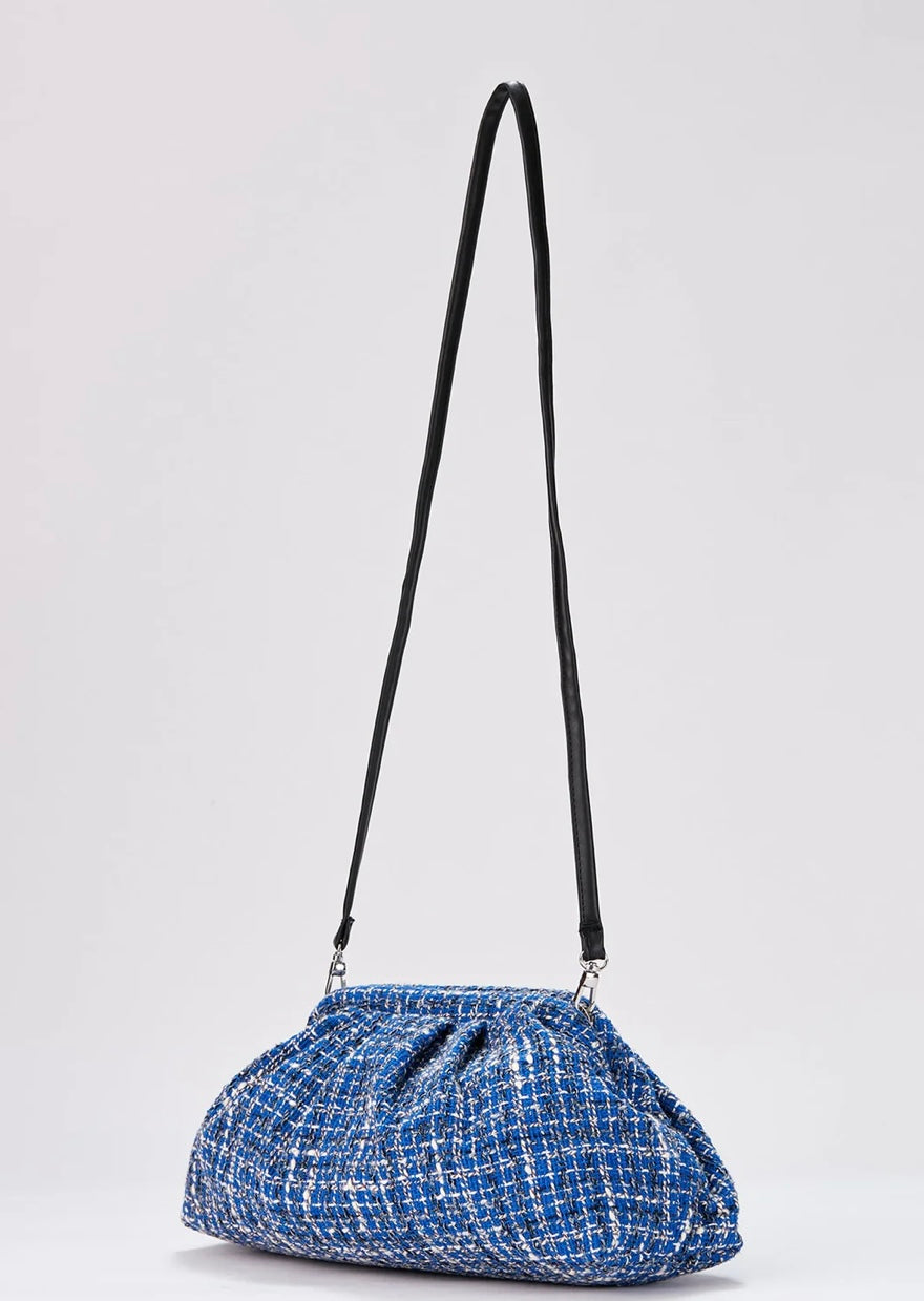 Tweed Pouch Bag