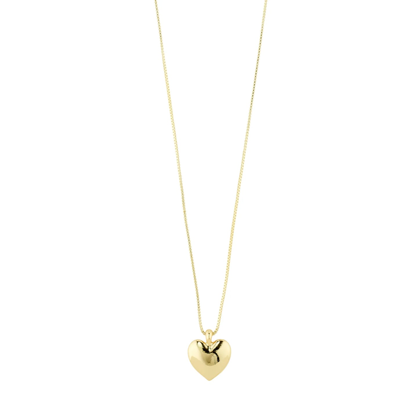 SOPHIA recycled heart necklace gold-plated