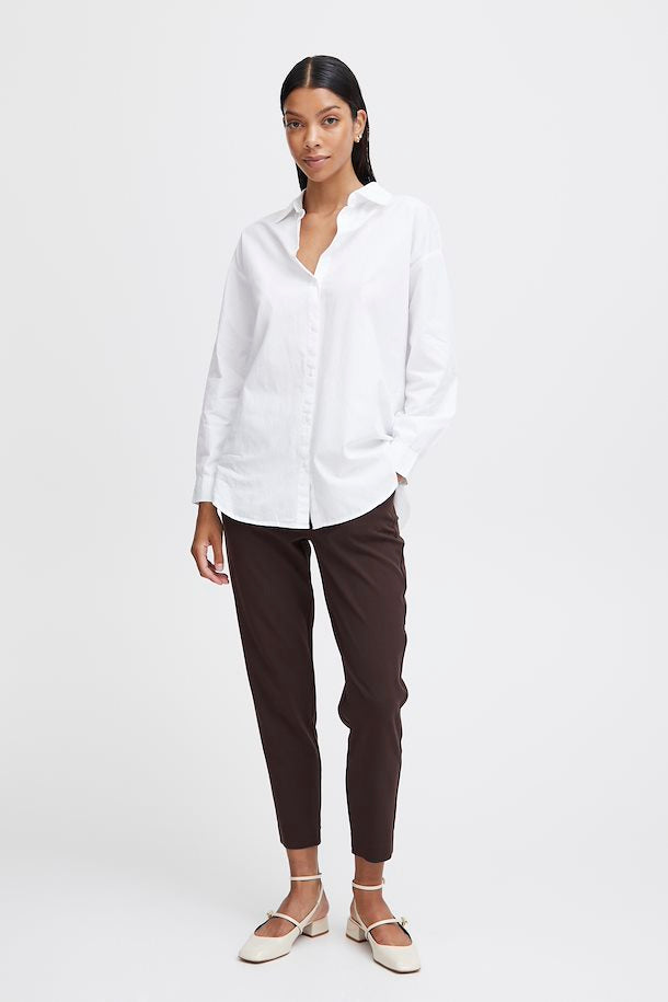 BYoung White Cotton Shirt