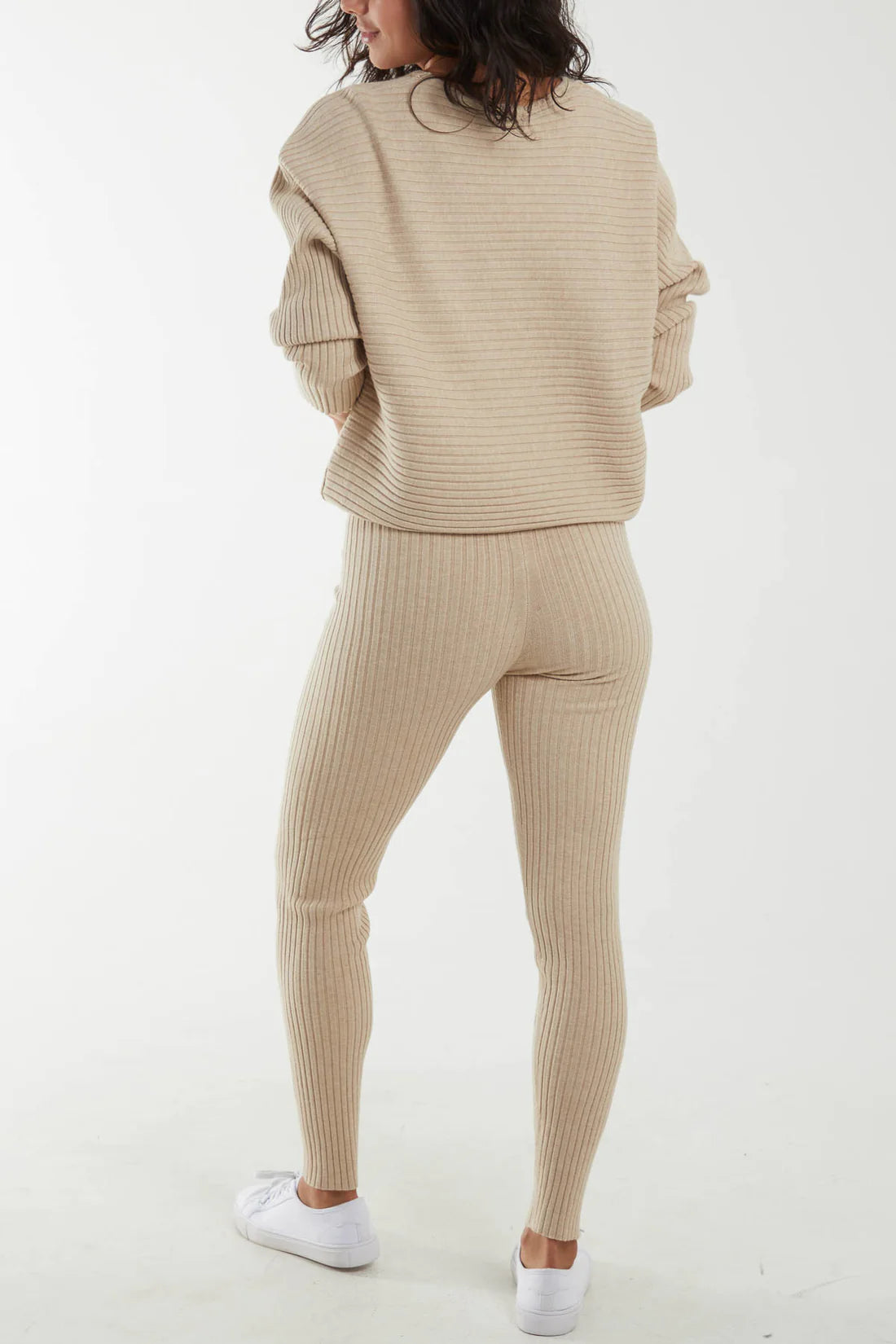 “Talia” Ribbed Co-Ord Lounge Set