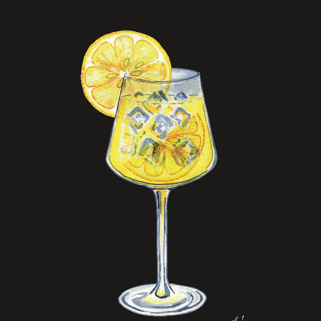 Love it! - The Brand Summer Cocktail LONG tee (Customise - please allow 2-3 days)