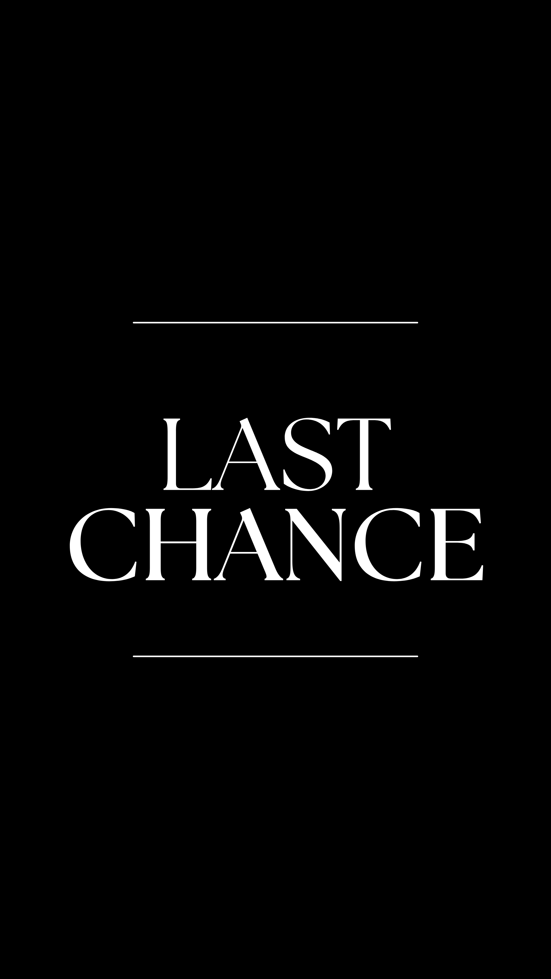 Last Chance