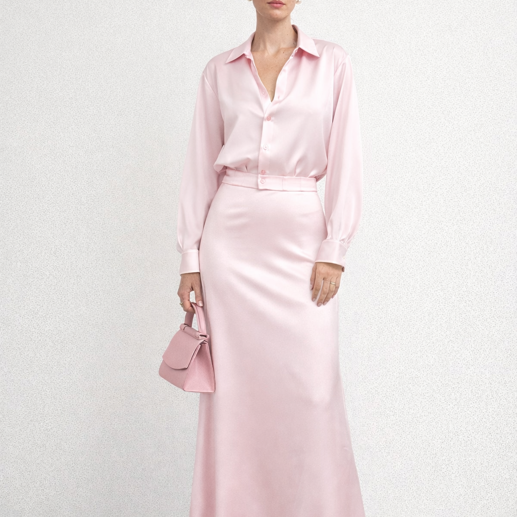 Amelia - Satin Co-Ord Set