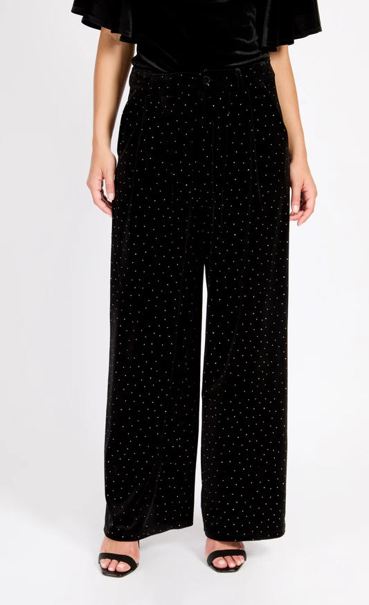 LM Velvet Diamanté Trousers