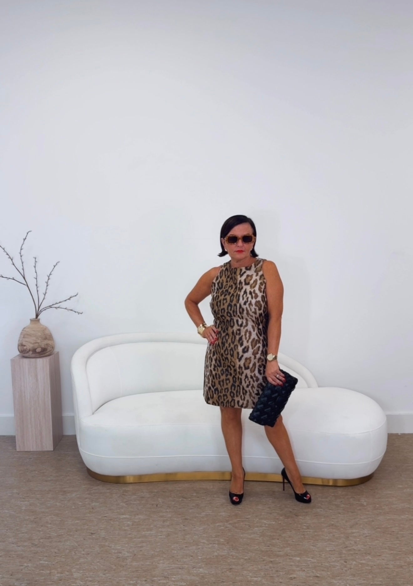 “Lexi” Leopard Shift Dress