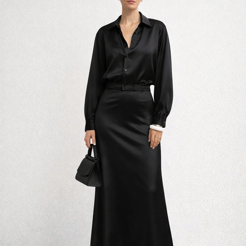 Amelia - Satin Co-Ord Set