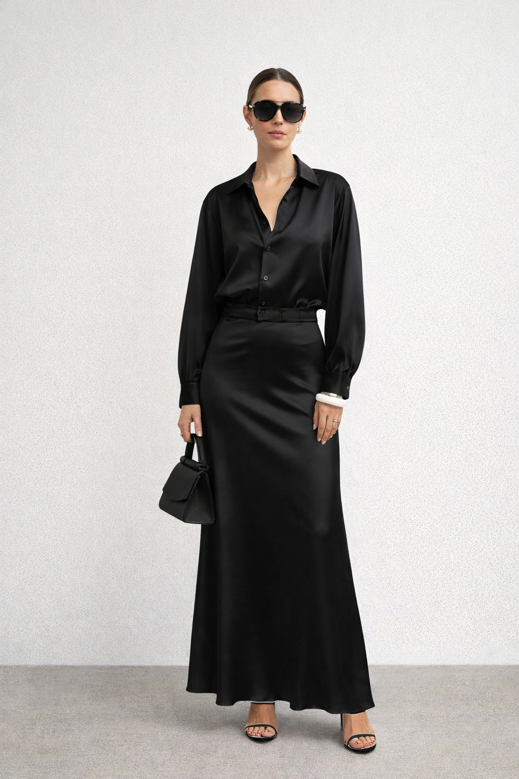 Amelia - Satin Co-Ord Set