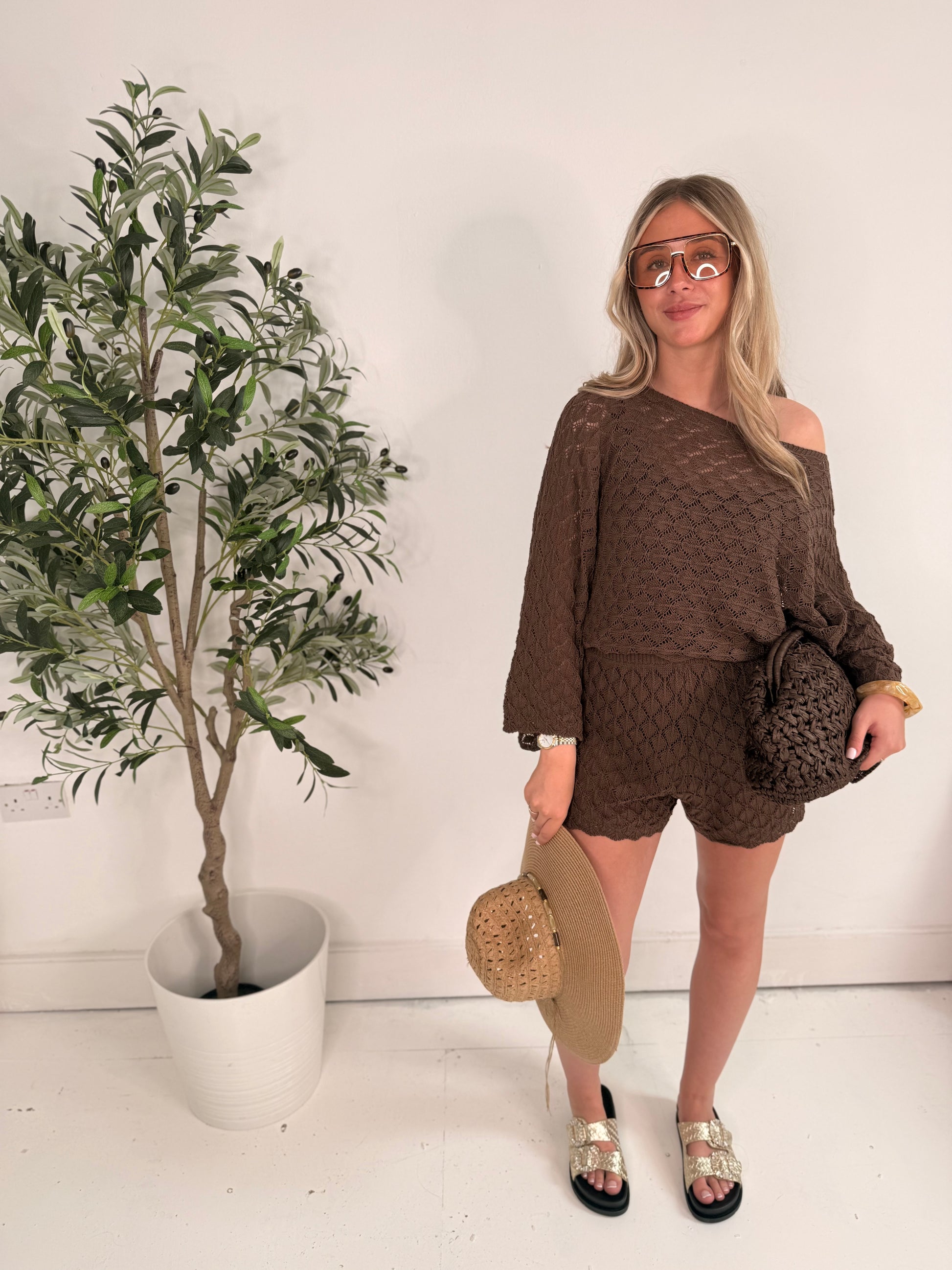 Chocolate Crochet Set