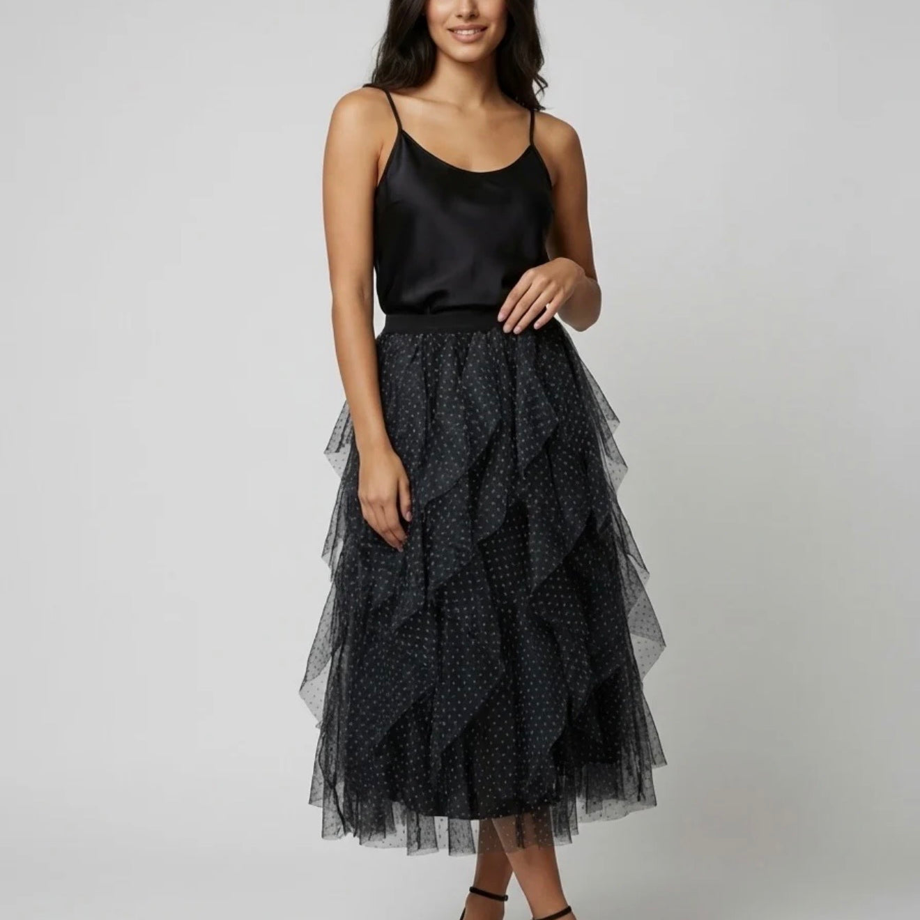 Petra - Polka Dot Tule Skirt
