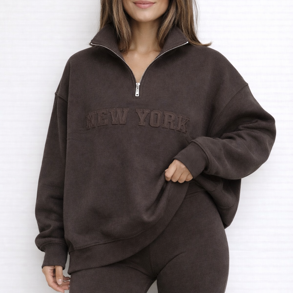 New York Half-Zip Sweatshirt
