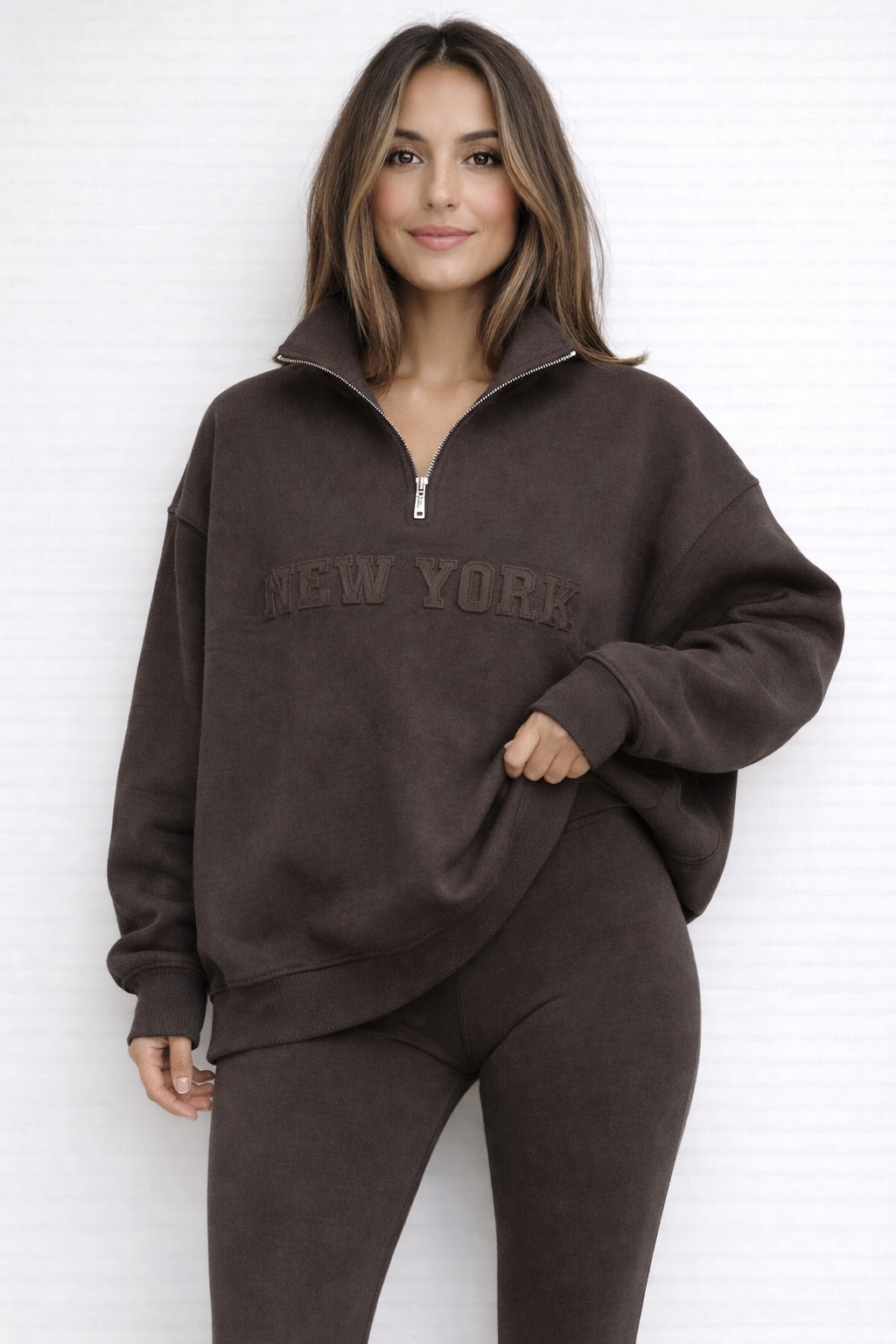New York Half-Zip Sweatshirt