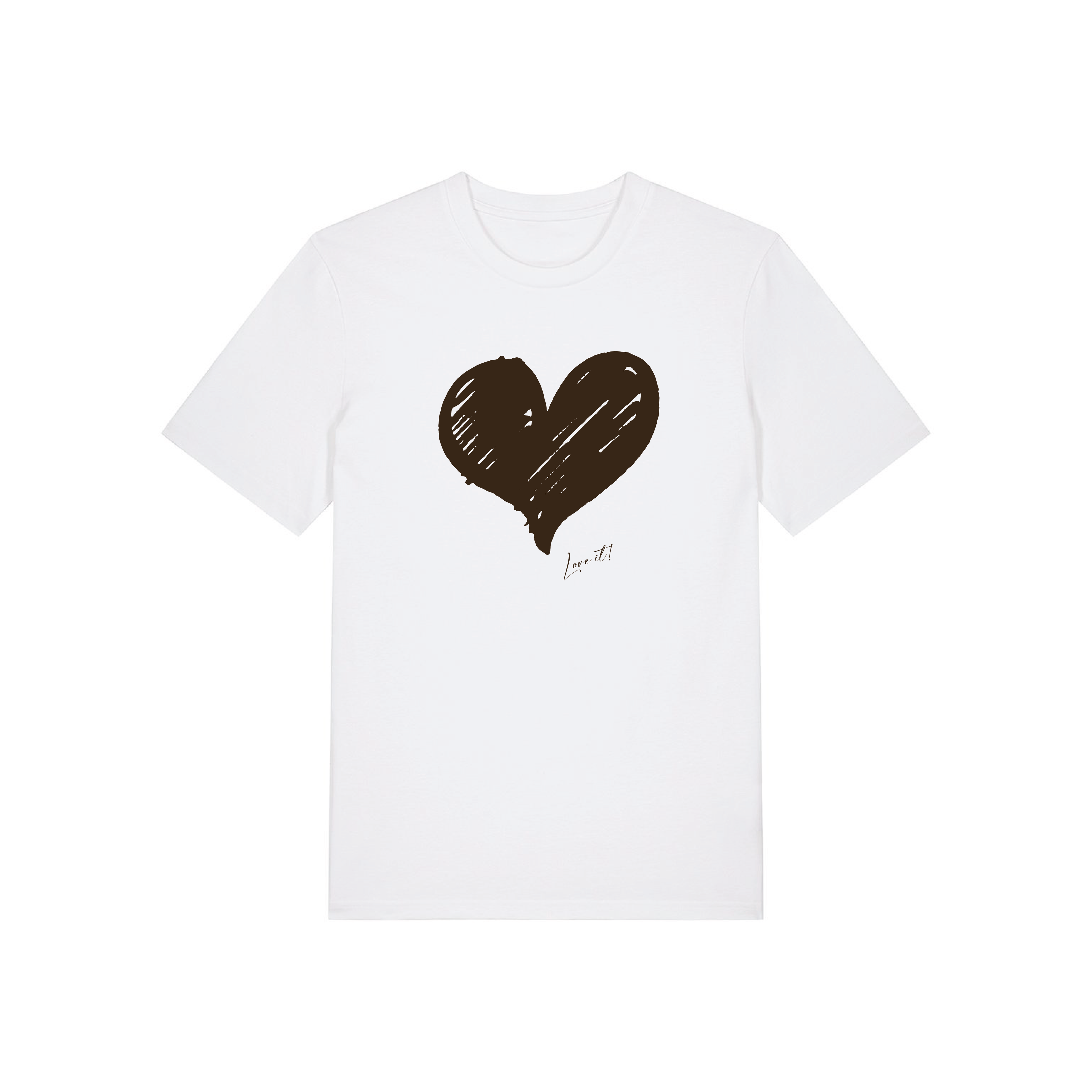 Love it! The Brand                 “Say It With Love” FITTED Tee (Customise - please allow 2-3 days)