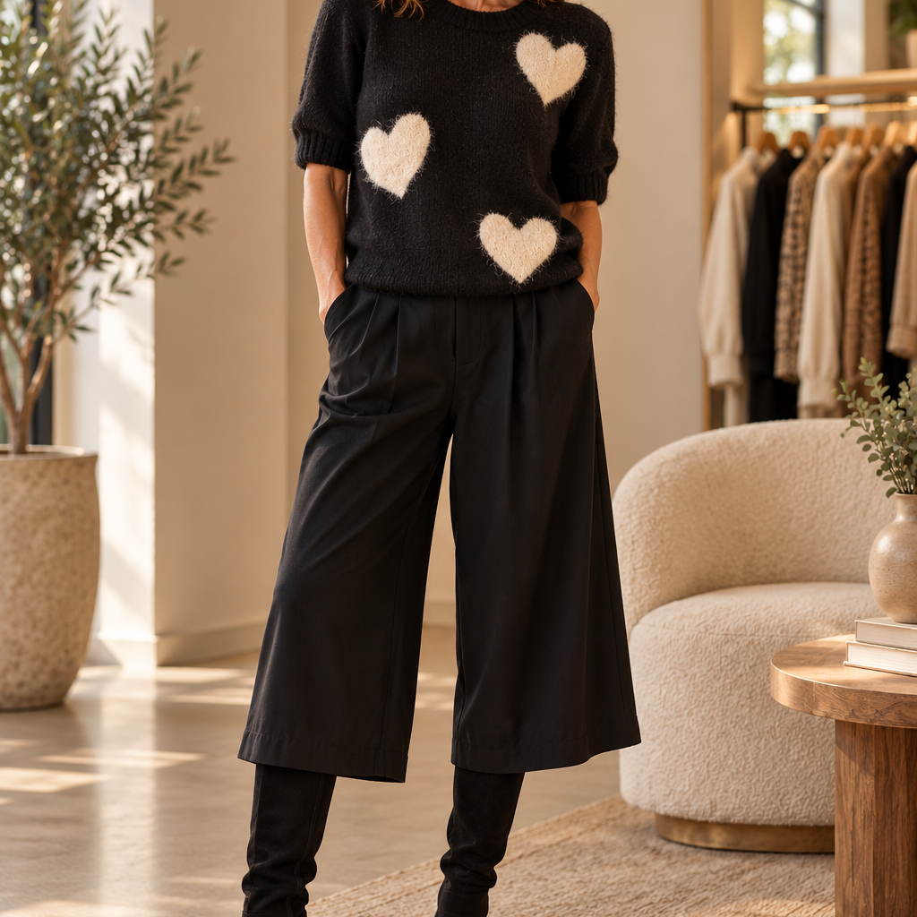 Harper - Heart Knit