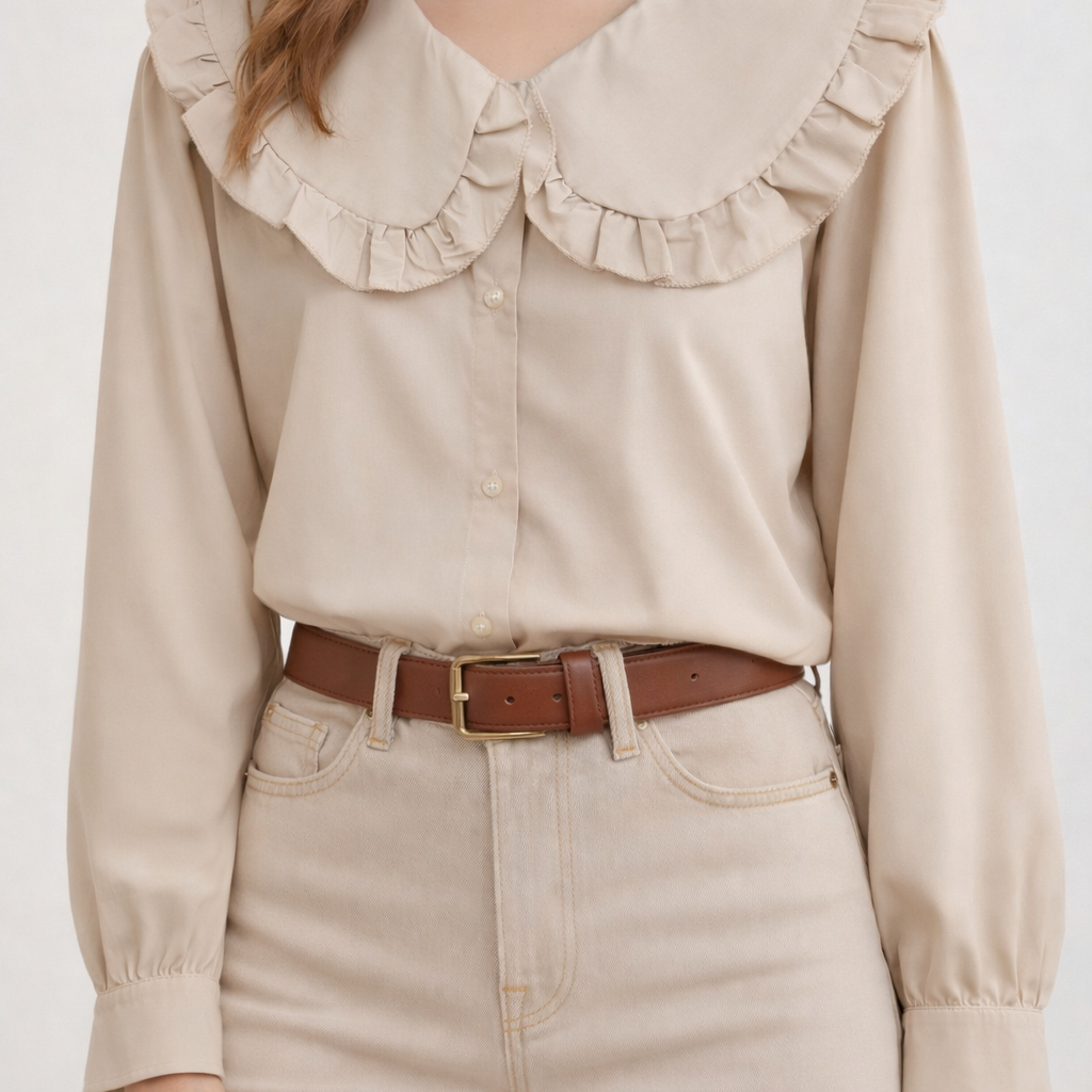 Peter Pan Collared Blouse