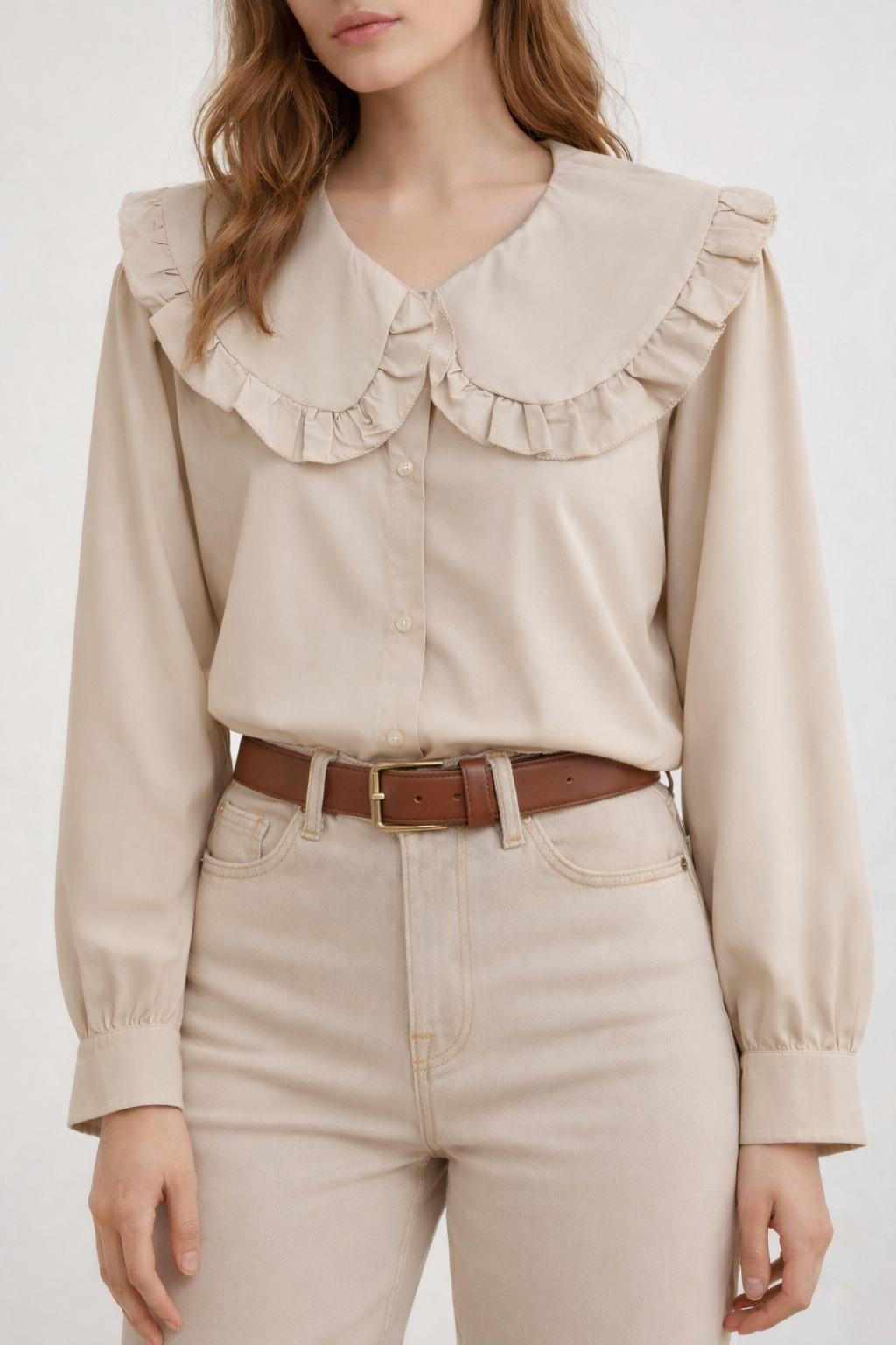 Peter Pan Collared Blouse
