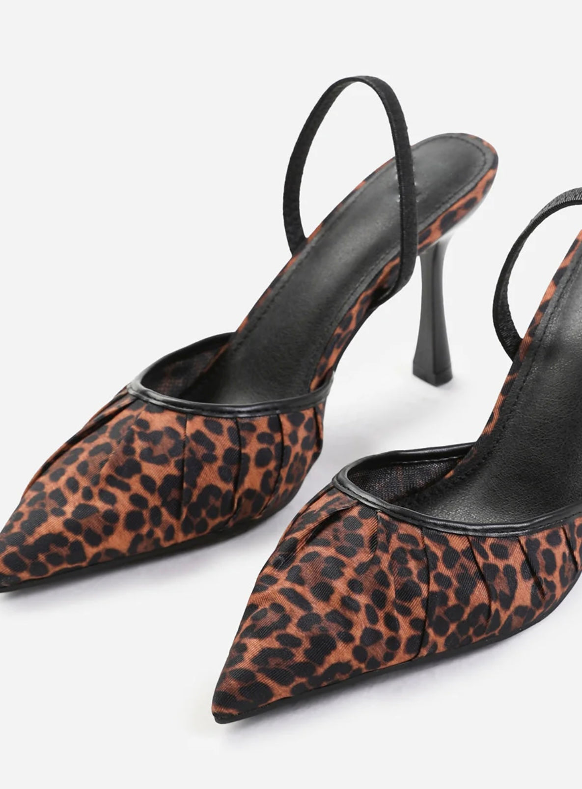 “Layla” Leopard Heels