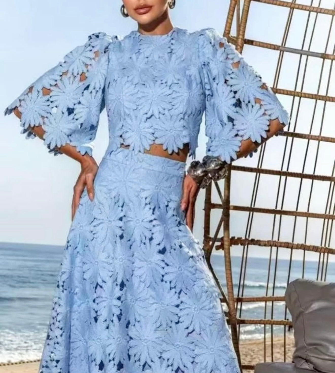 “Amelia” Crochet Co-Ord