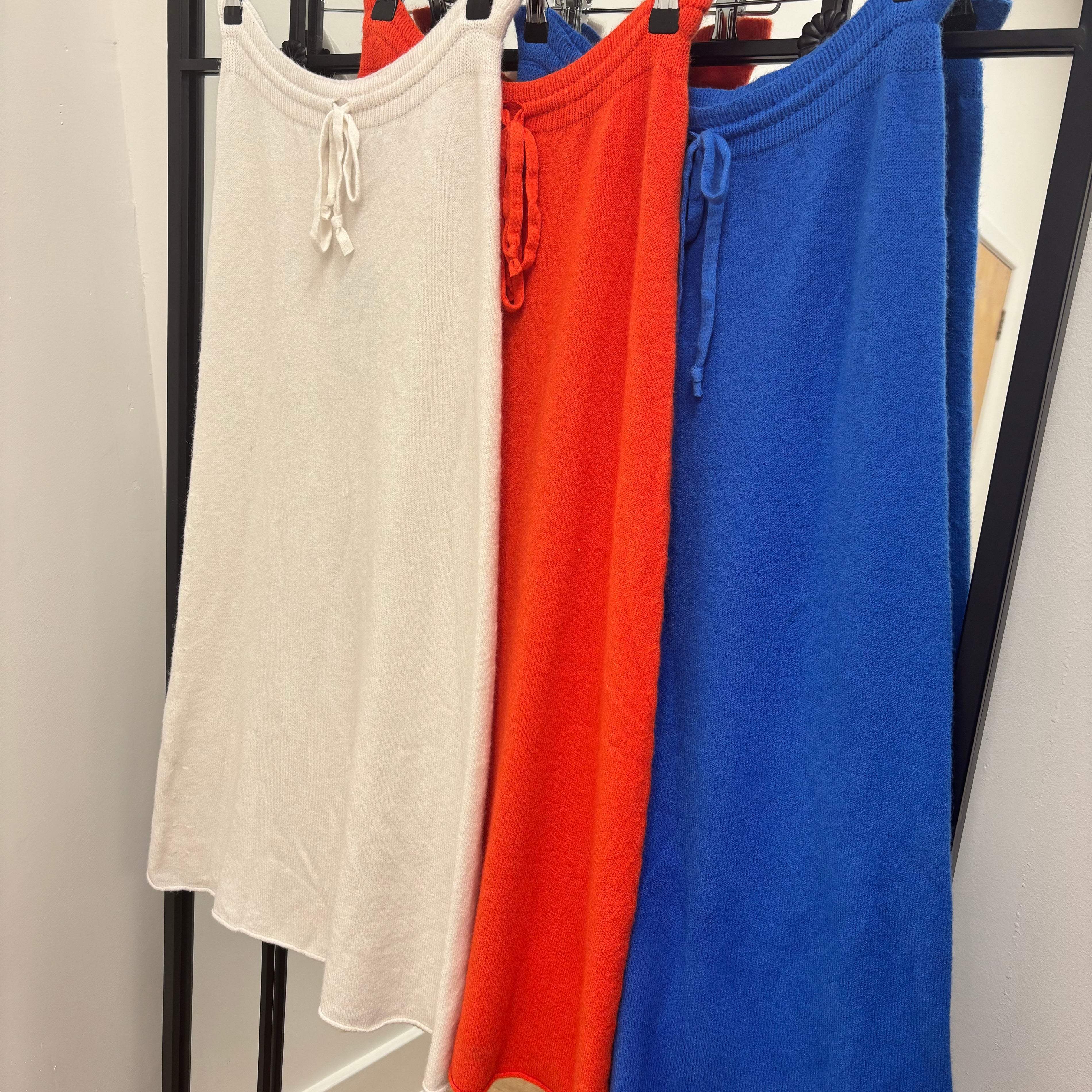 Fine Knit Midi Skirt
