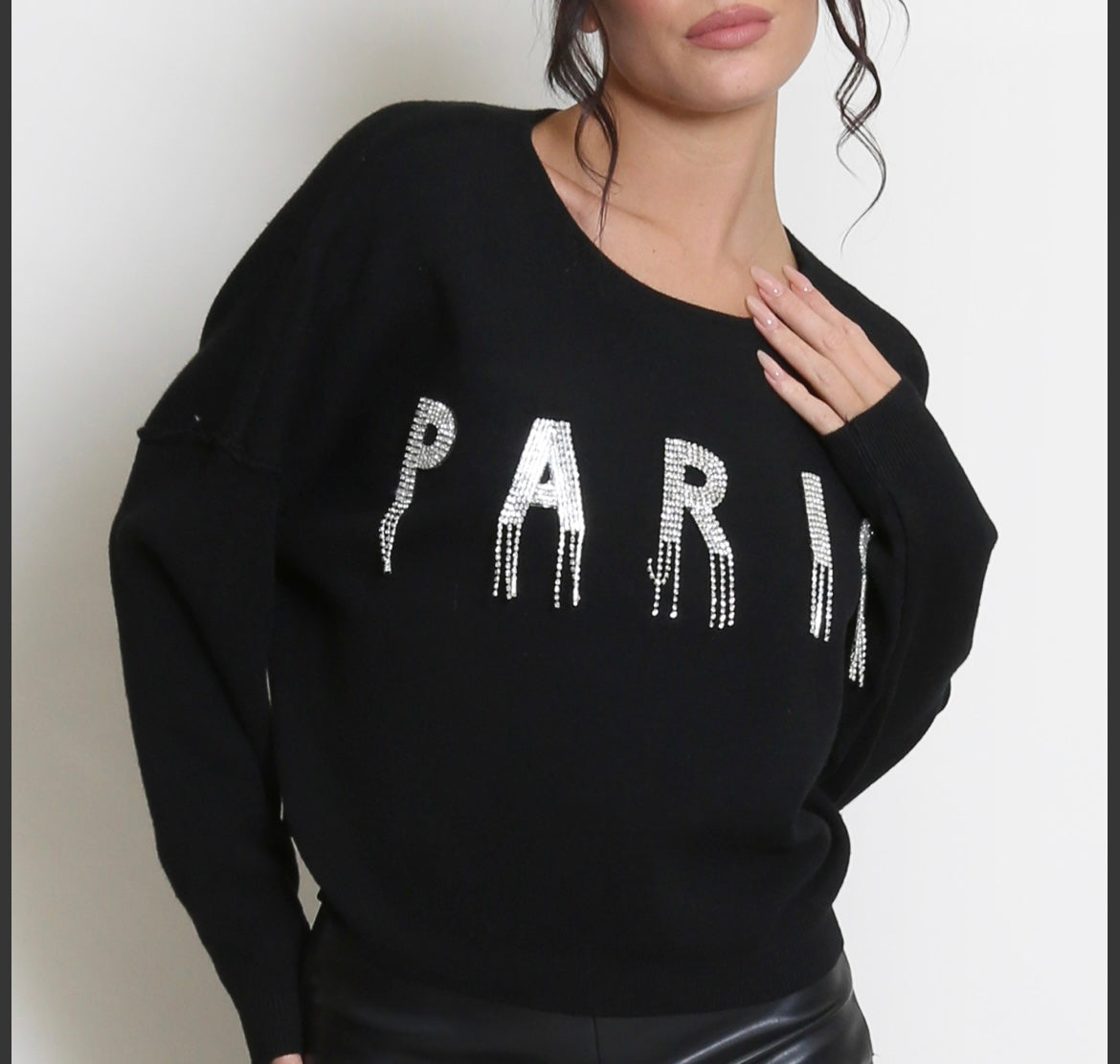 “Paris” Diamonte Knit