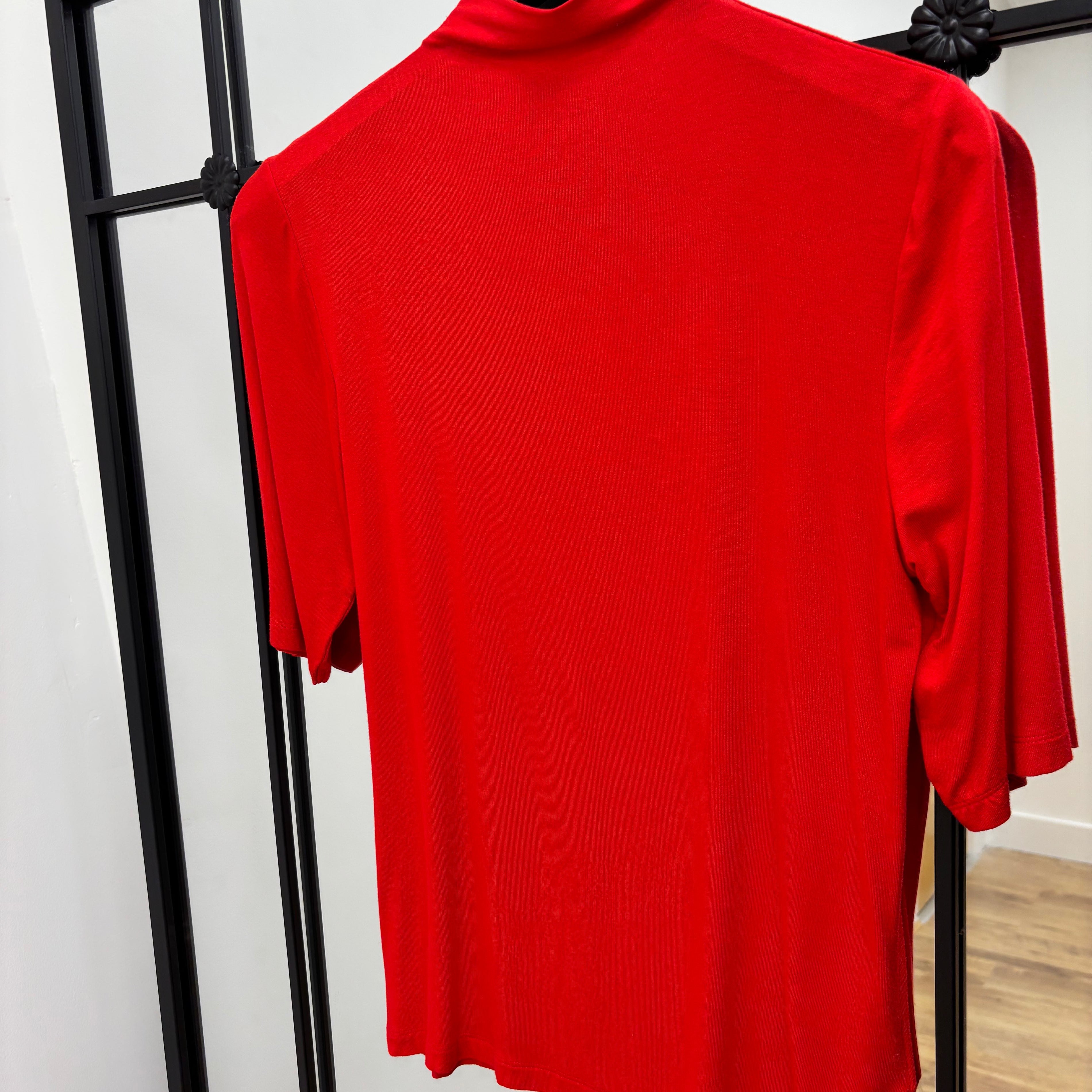 Turtleneck Stretch Top