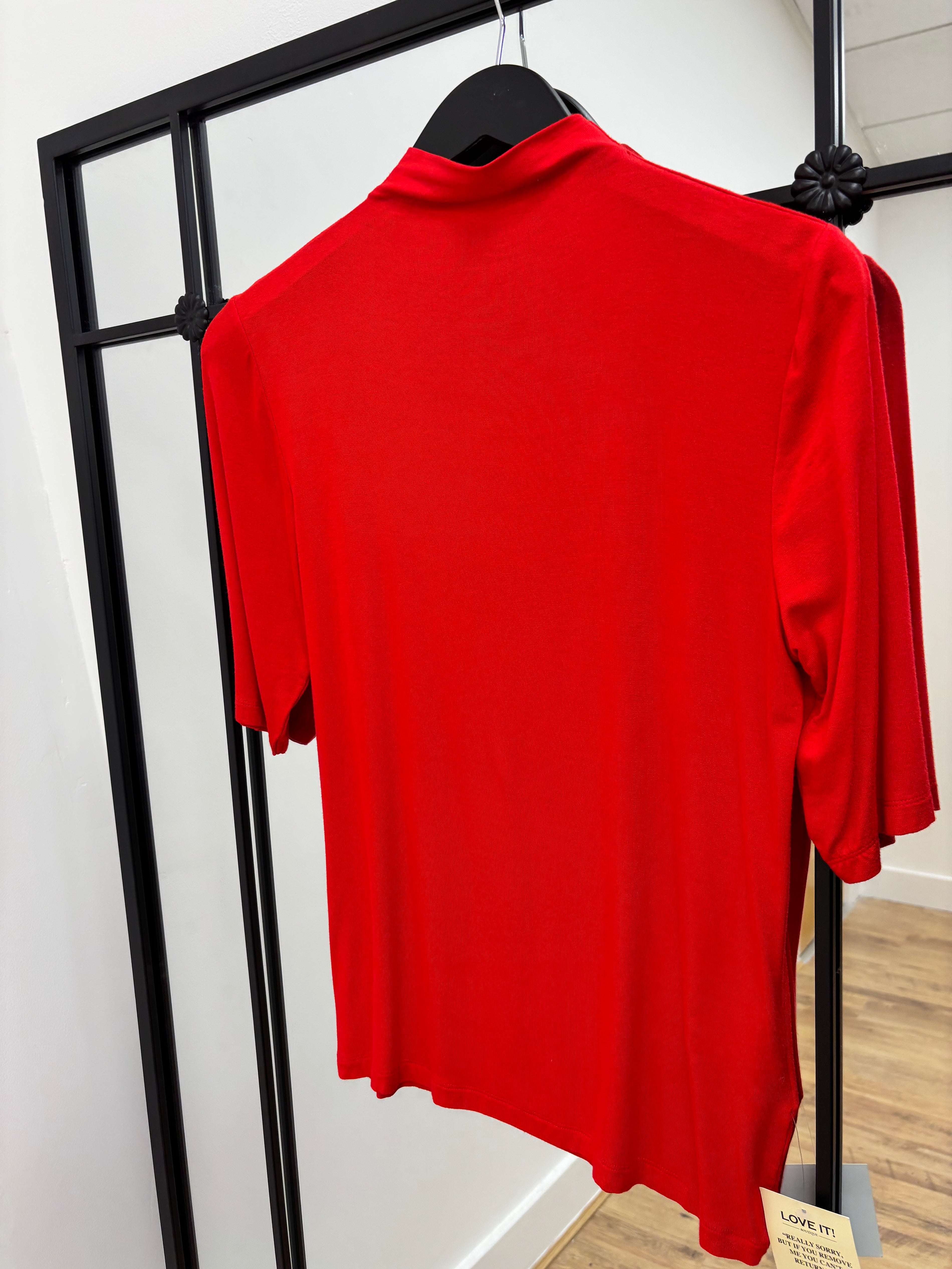 Turtleneck Stretch Top