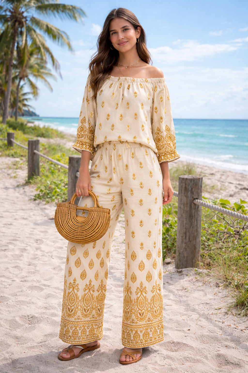 Belle - Bardot Co-ord Set