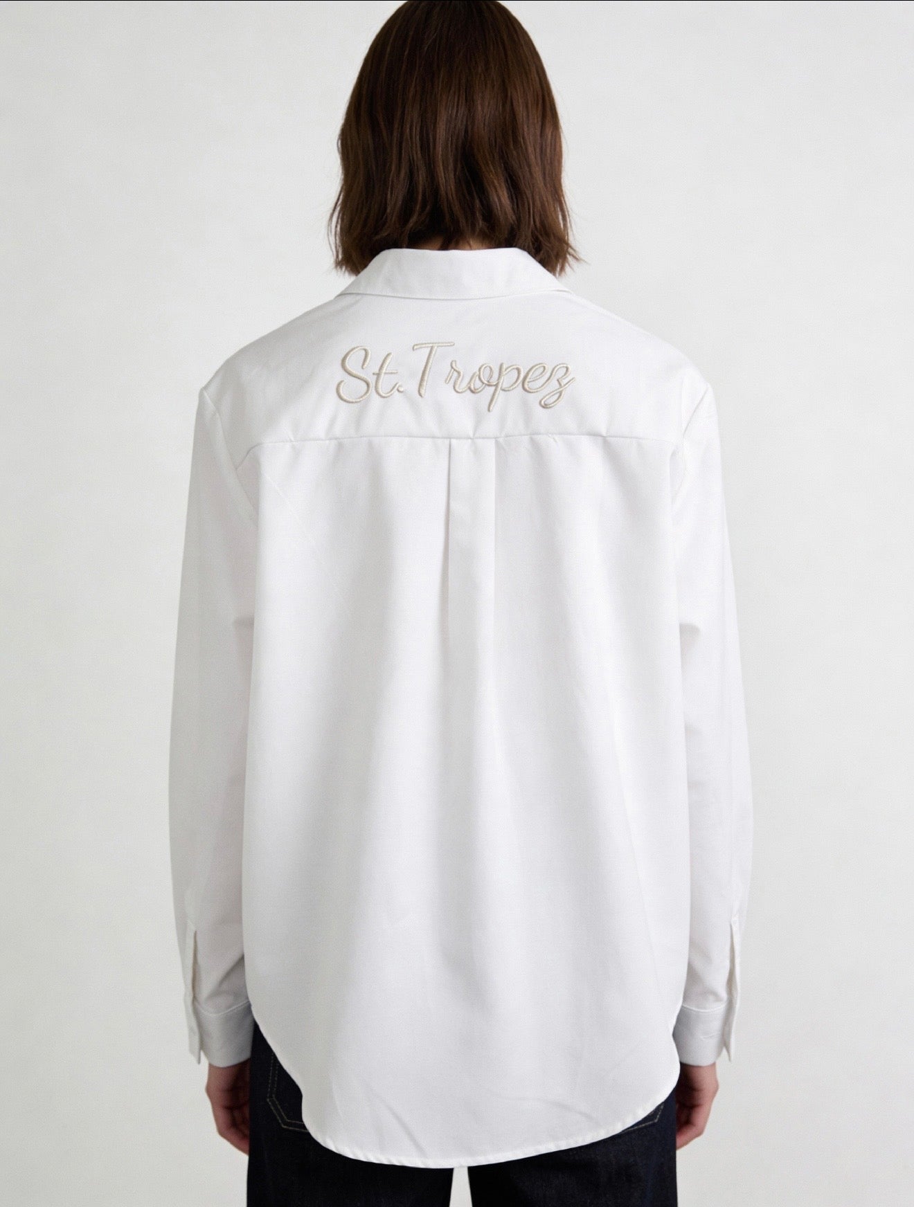 St. Tropez - Relaxed White Shirt