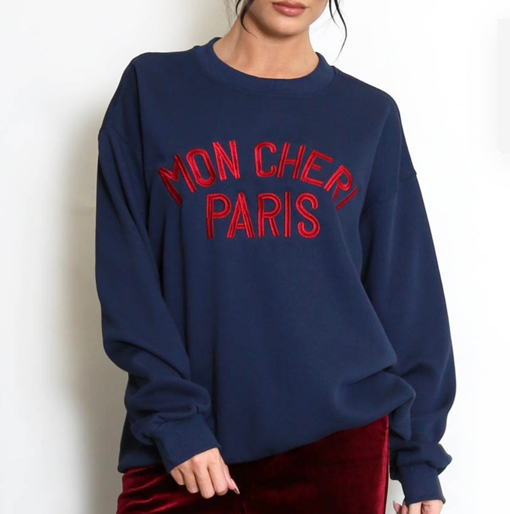 “Mon Cheri” Sweatshirt