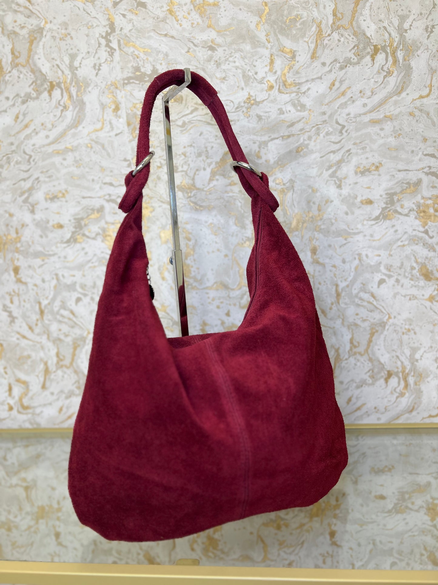 Boho Suede Shoulder Bag