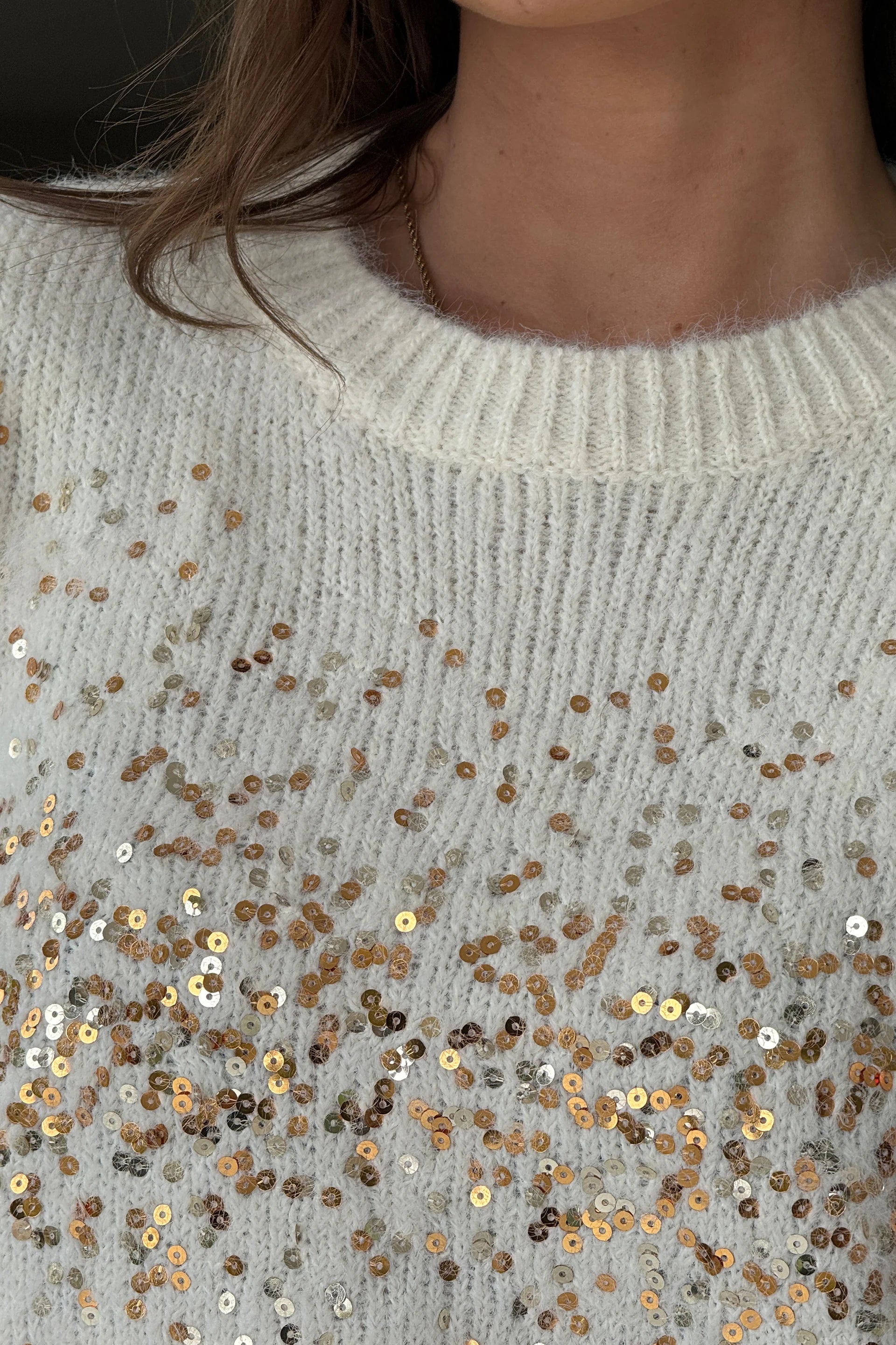 “Helena” Sequin Knit