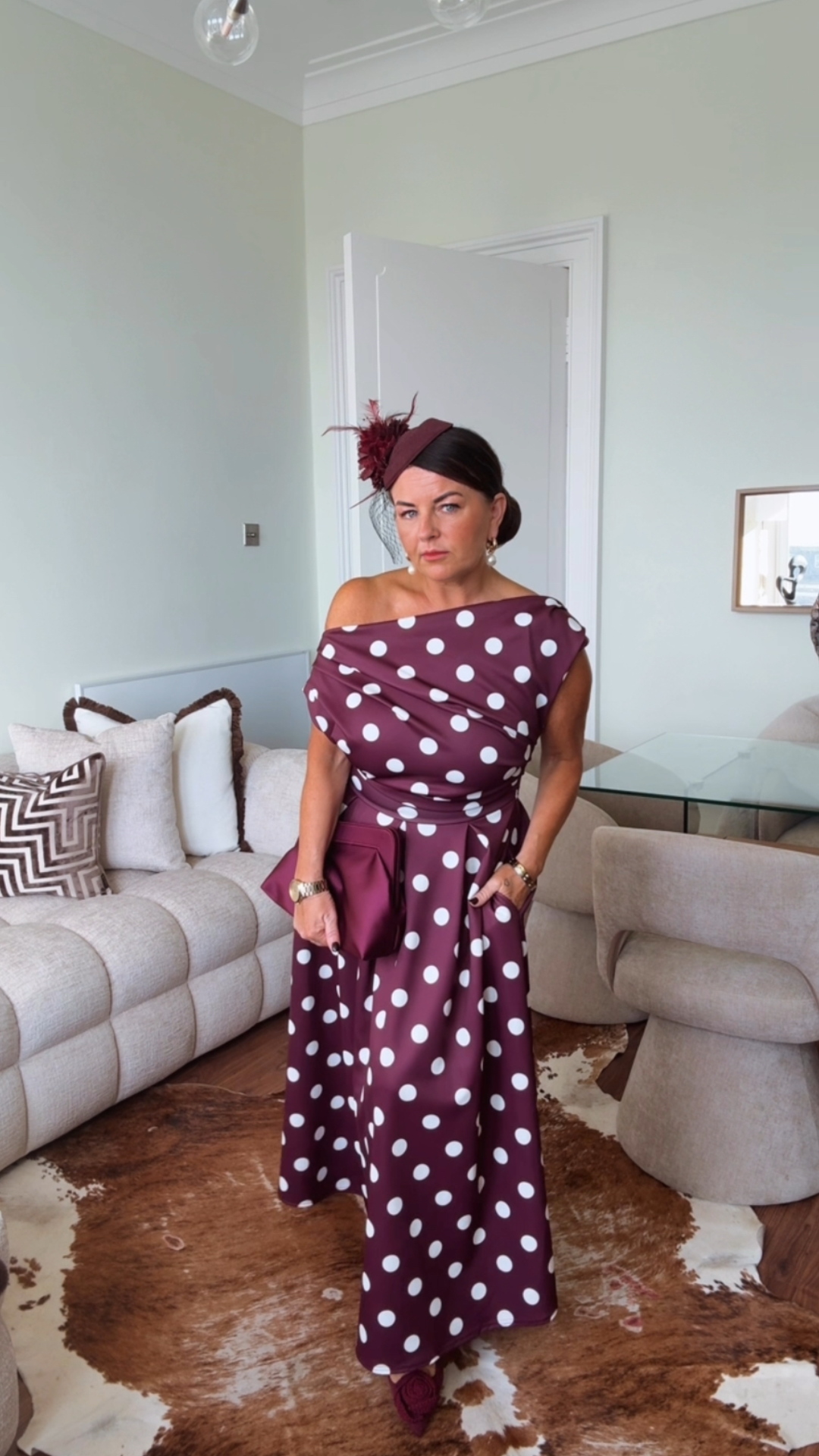 “Mandy” Polka Dot Dress